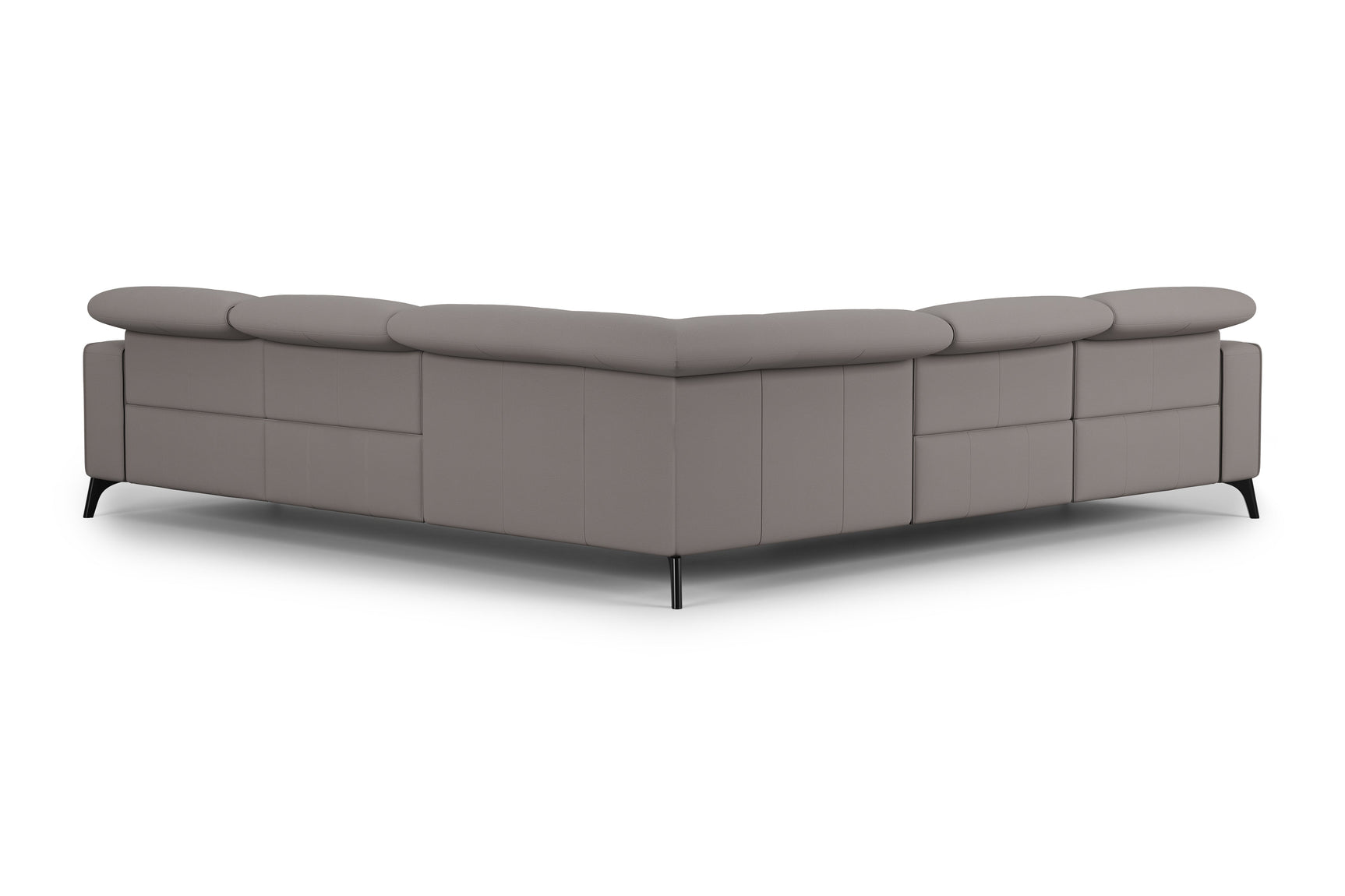 Esther Leather Corner Recliner Sectional Lounge