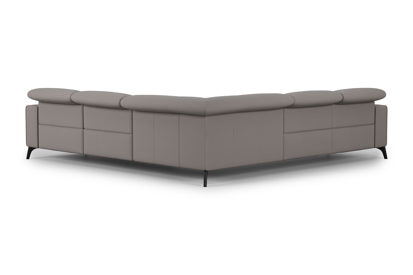 Esther Leather Corner Recliner Sectional Lounge