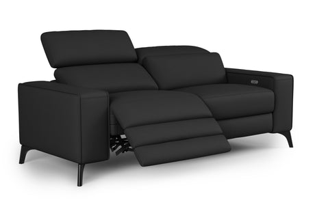 Esther Leather Dual Recliner Lounge