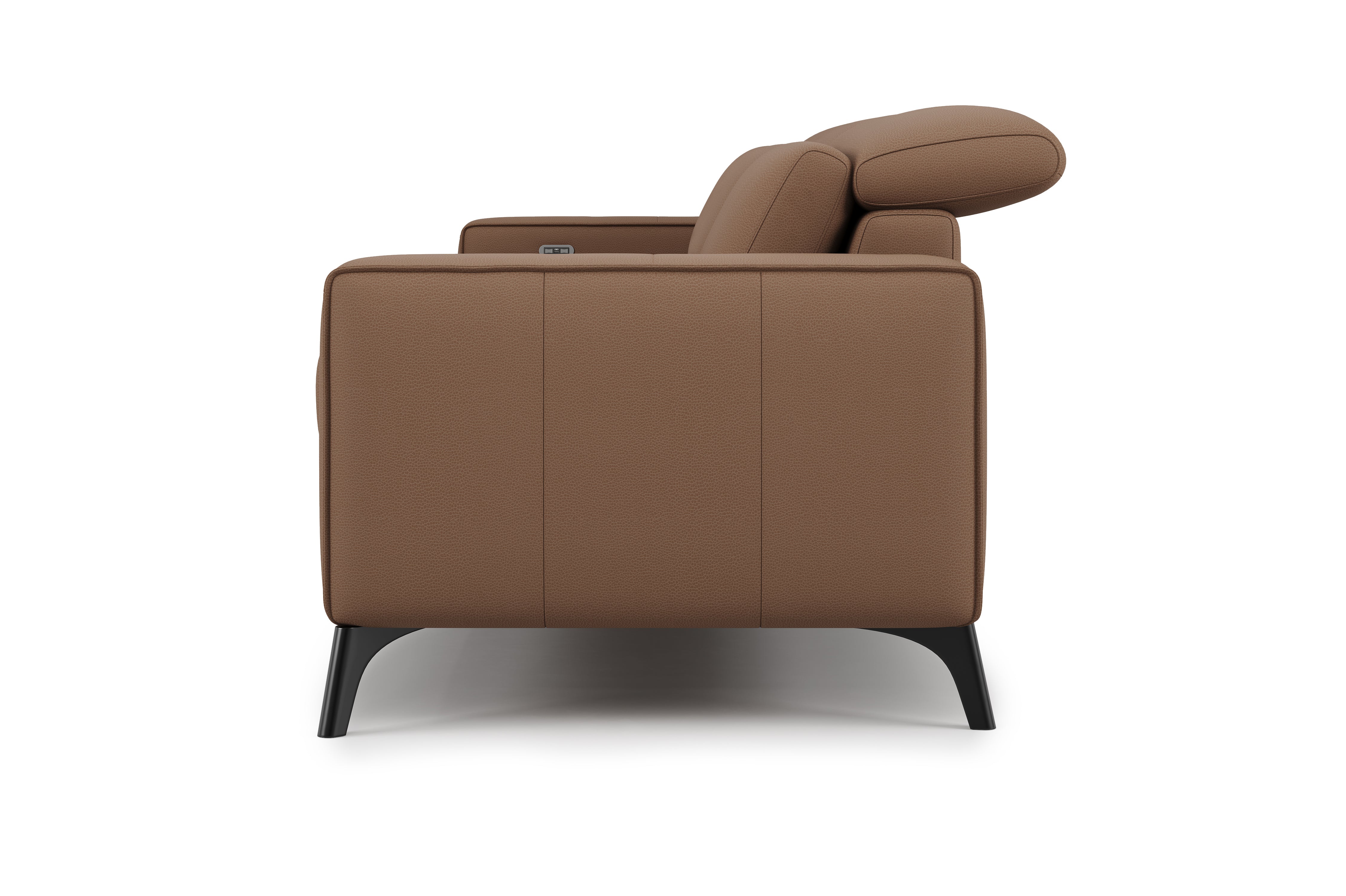 Esther Leather Dual Recliner Lounge