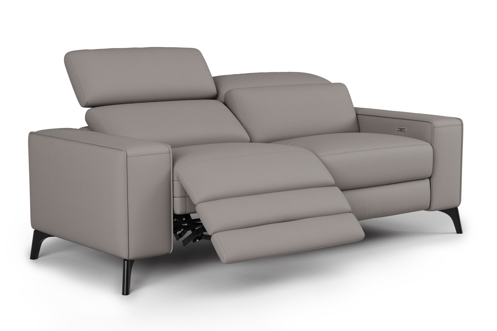Esther Leather Dual Recliner Lounge