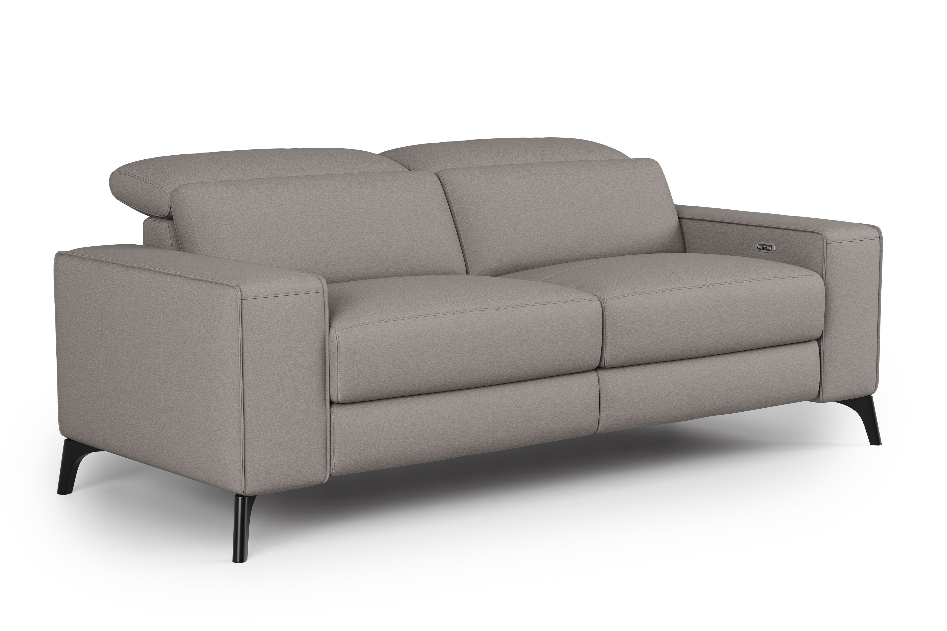 Esther Leather Dual Recliner Lounge