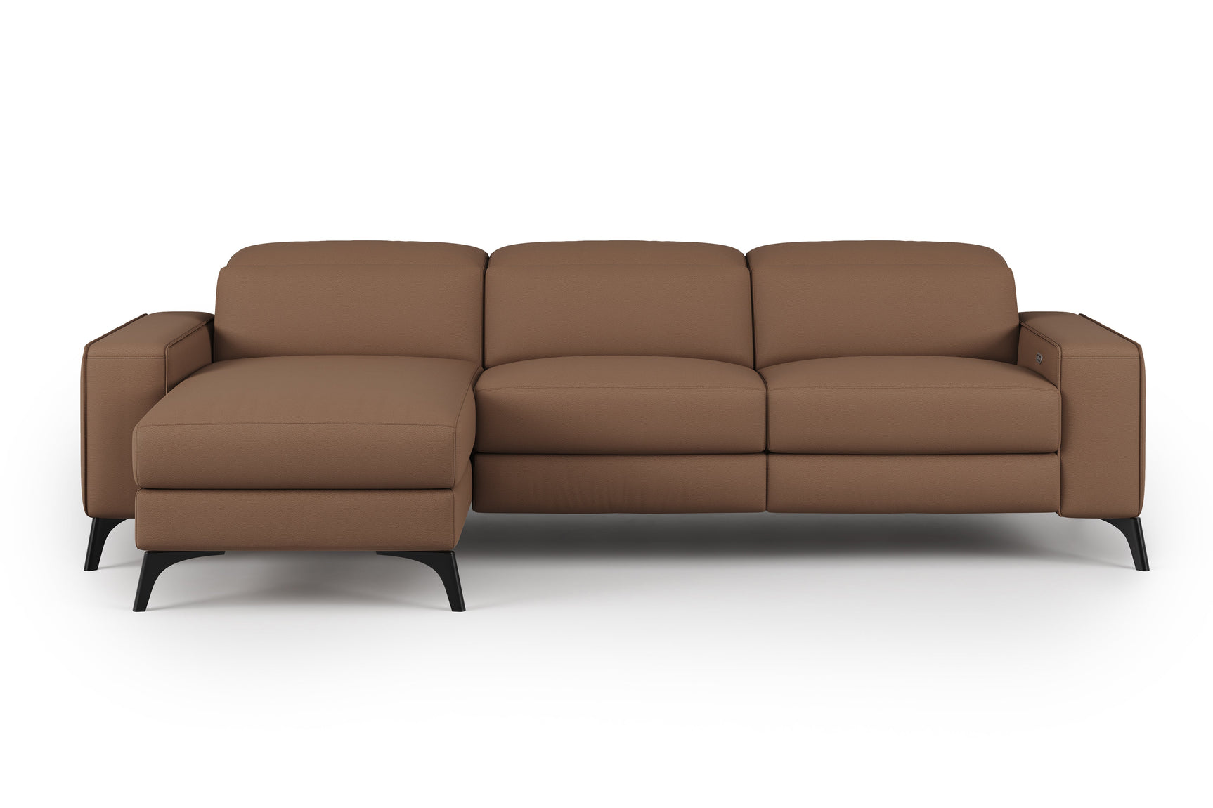 Esther Leather Recliner Sectional Lounge