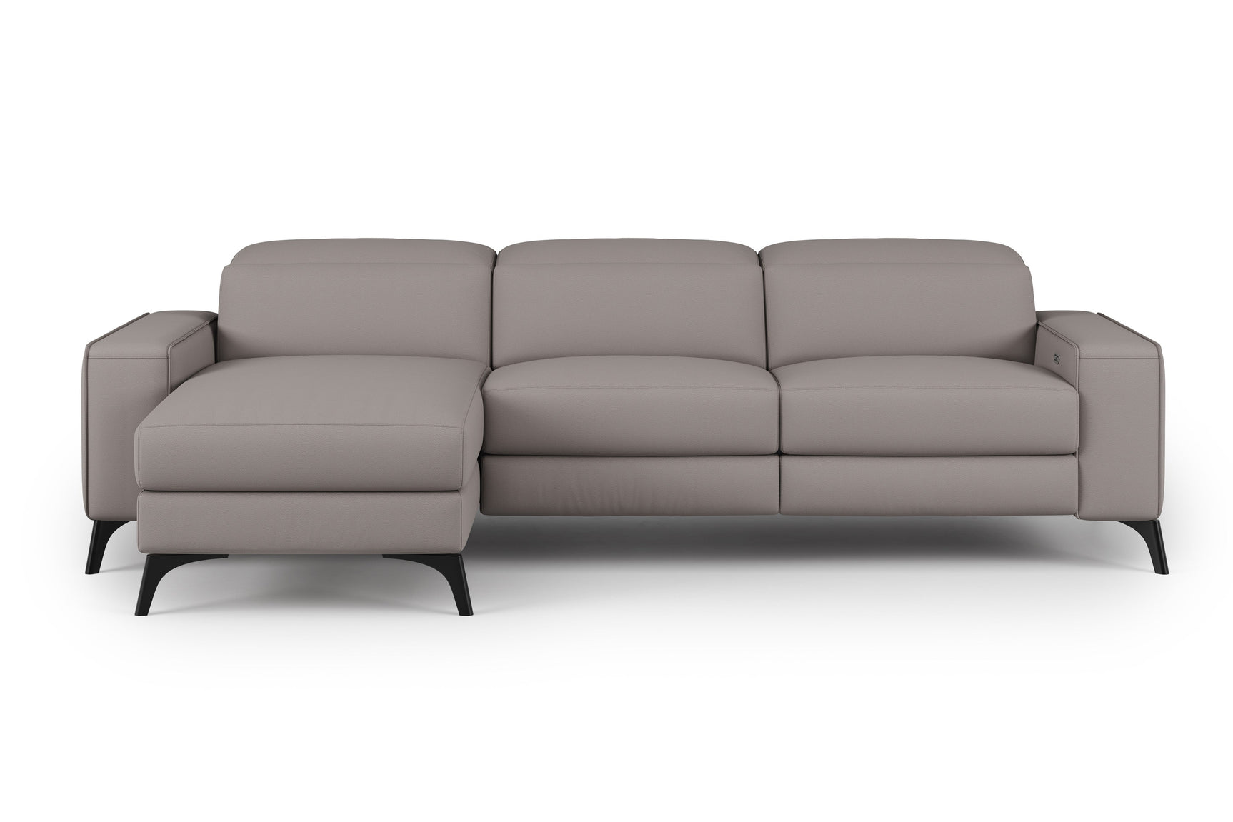 Esther Leather Recliner Sectional Lounge
