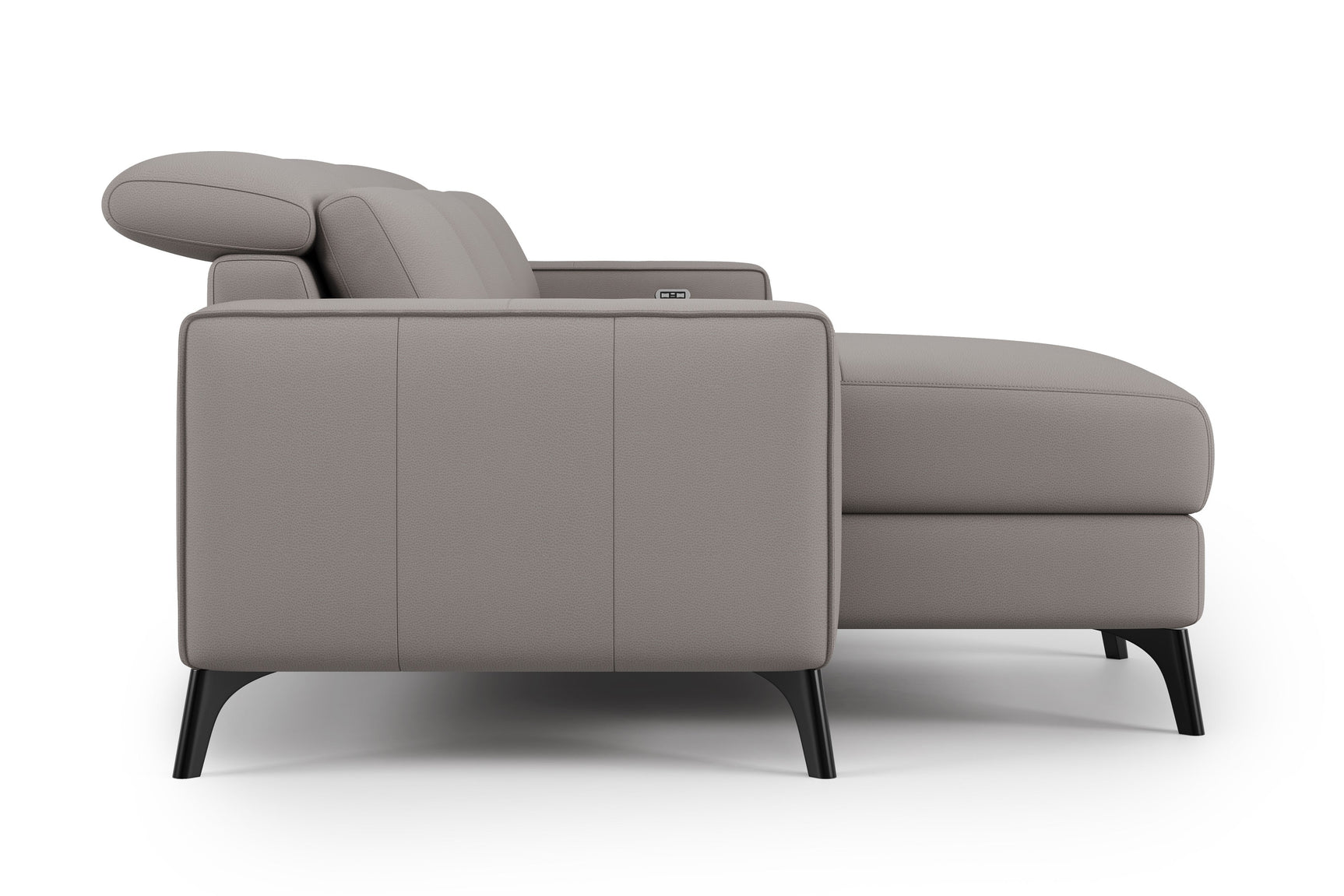 Esther Leather Recliner Sectional Lounge