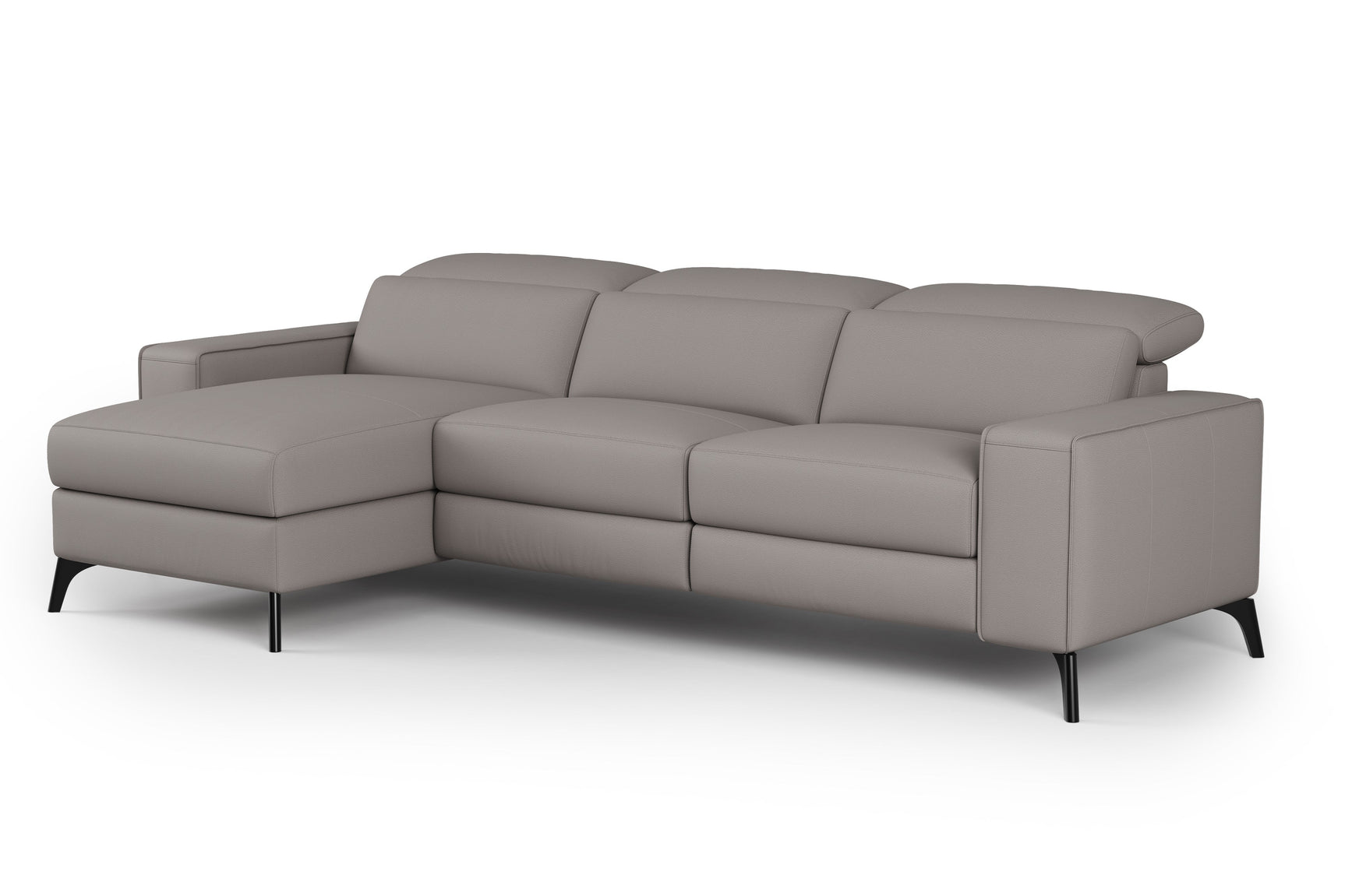 Esther Leather Recliner Sectional Lounge