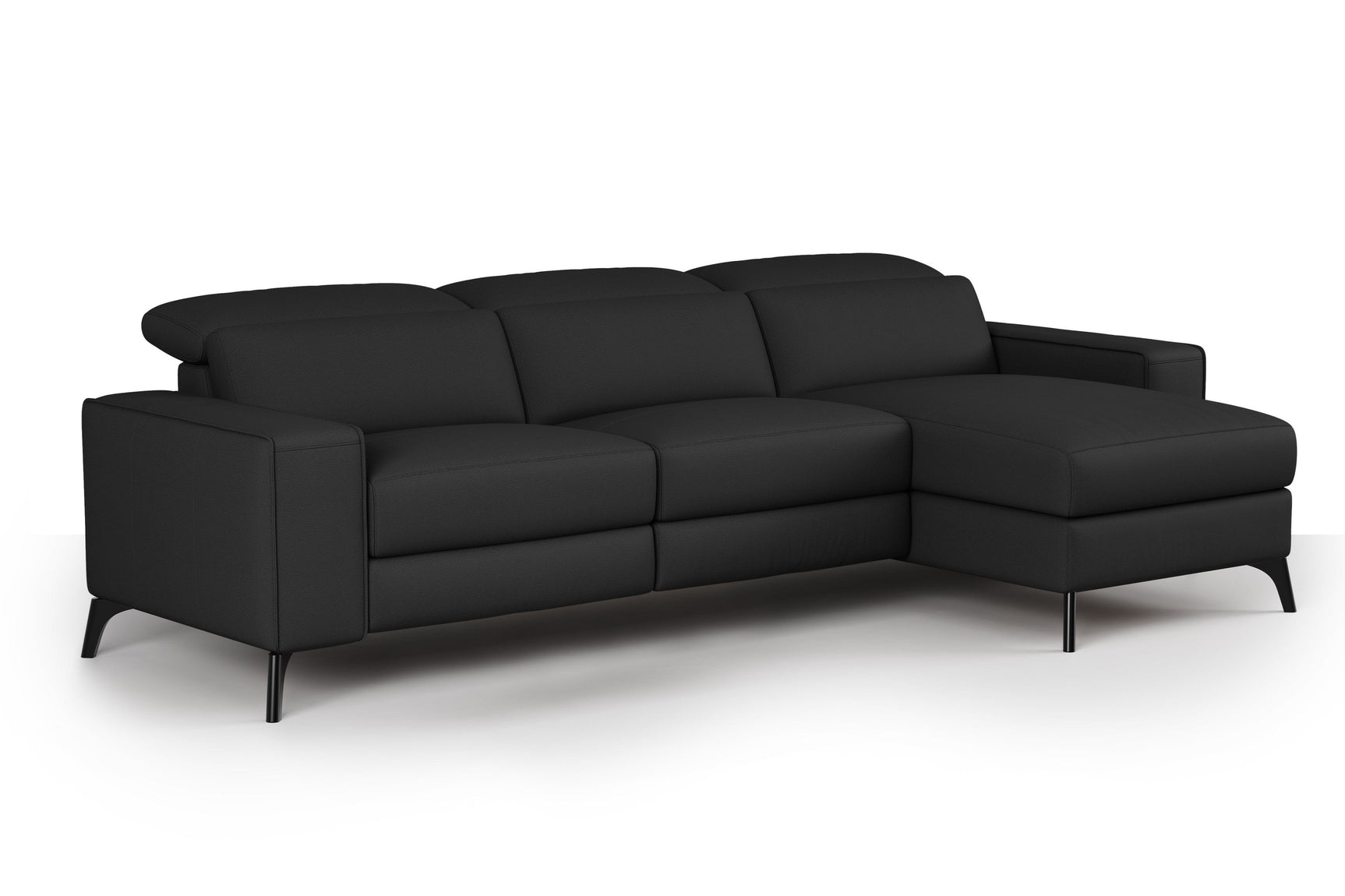 Esther Leather Recliner Sectional Lounge