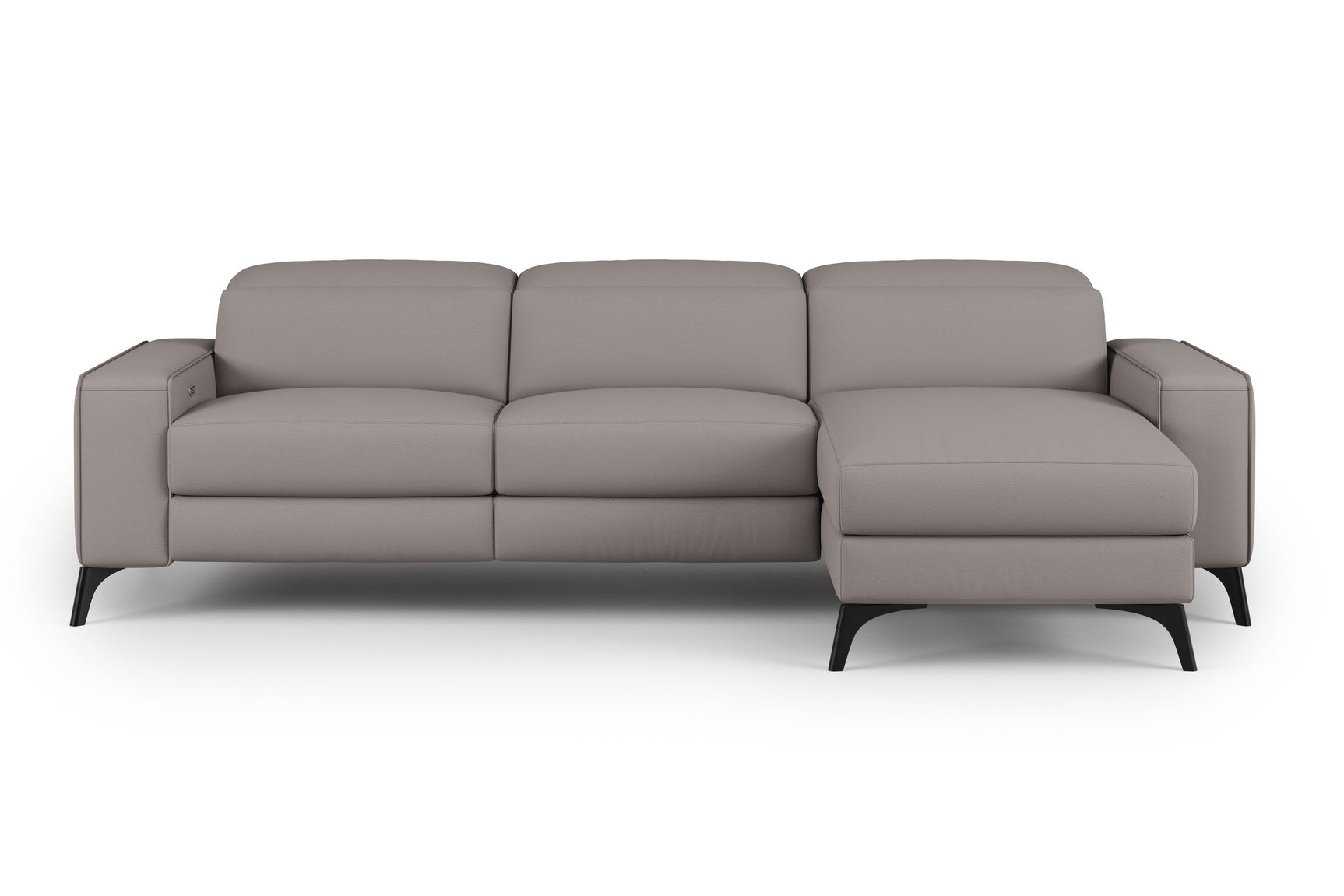 Esther Leather Recliner Sectional Lounge