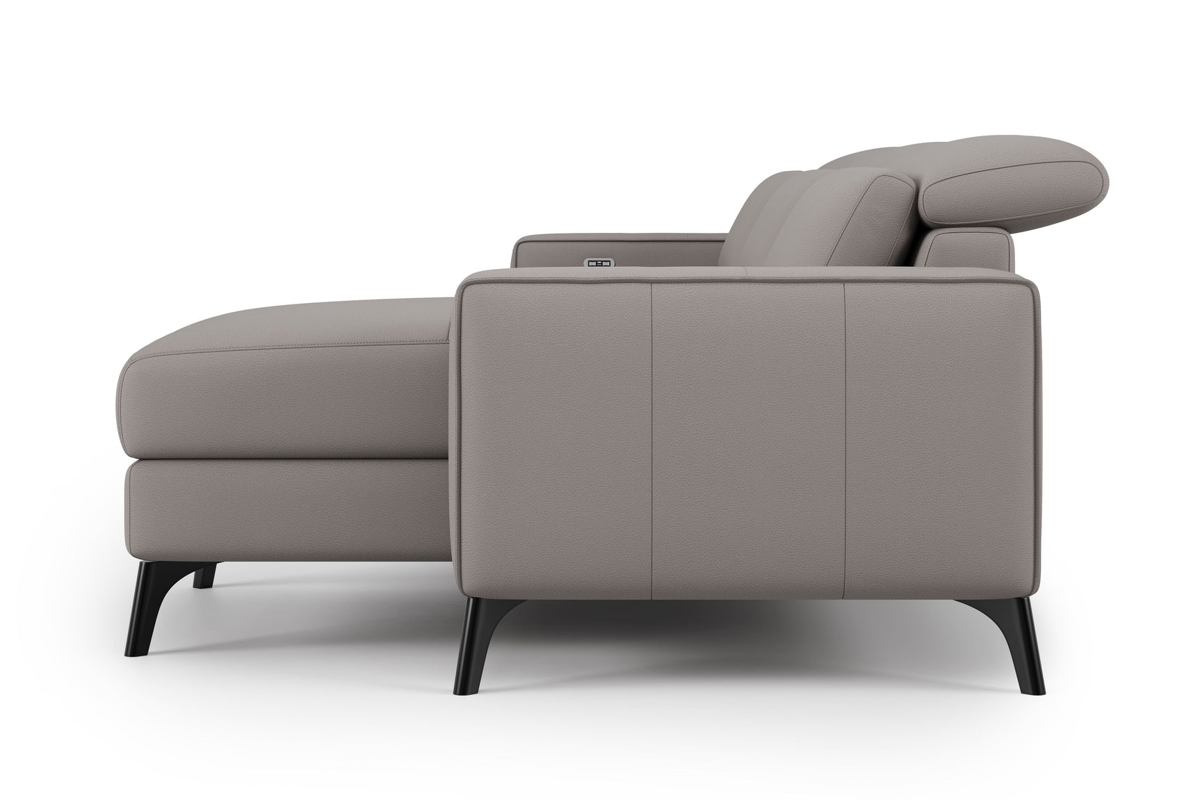 Esther Leather Recliner Sectional Lounge