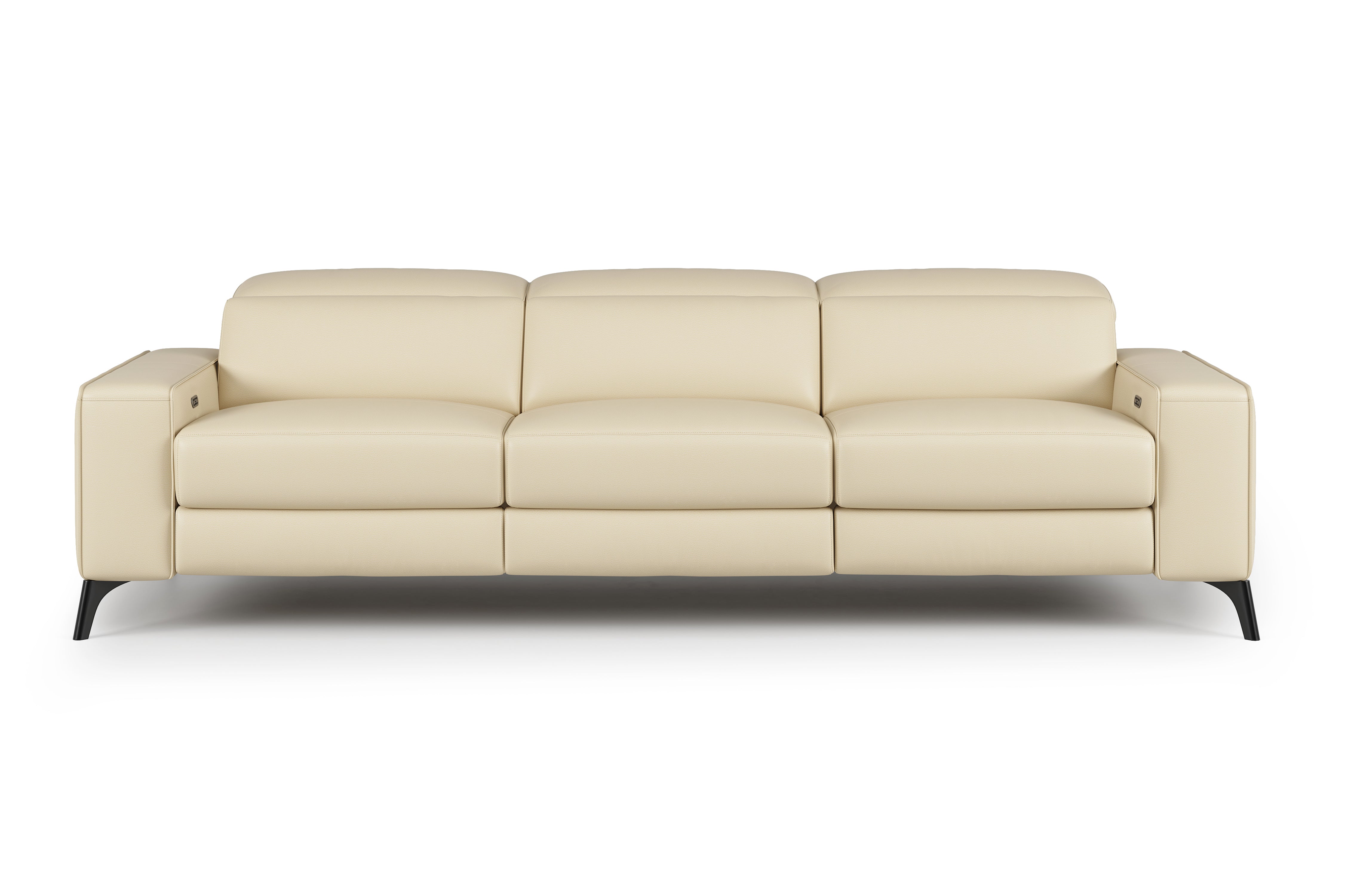 Esther Leather Dual Recliner Lounge