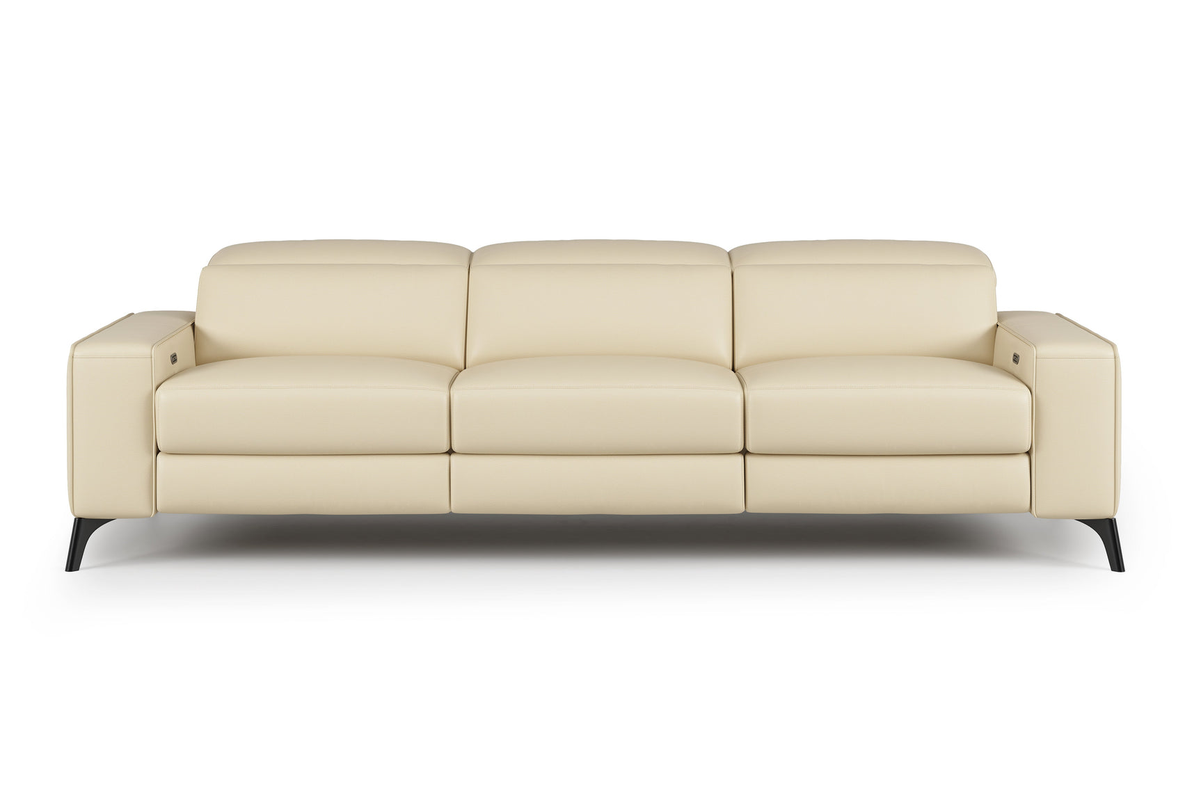 Esther Leather Dual Recliner Lounge