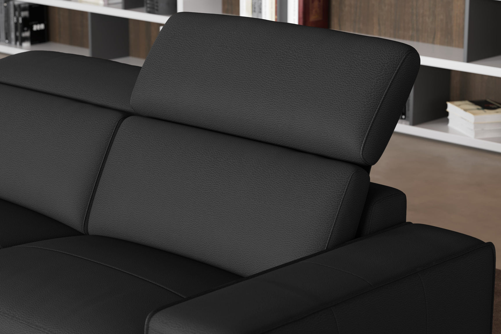 Esther Leather Dual Recliner Lounge