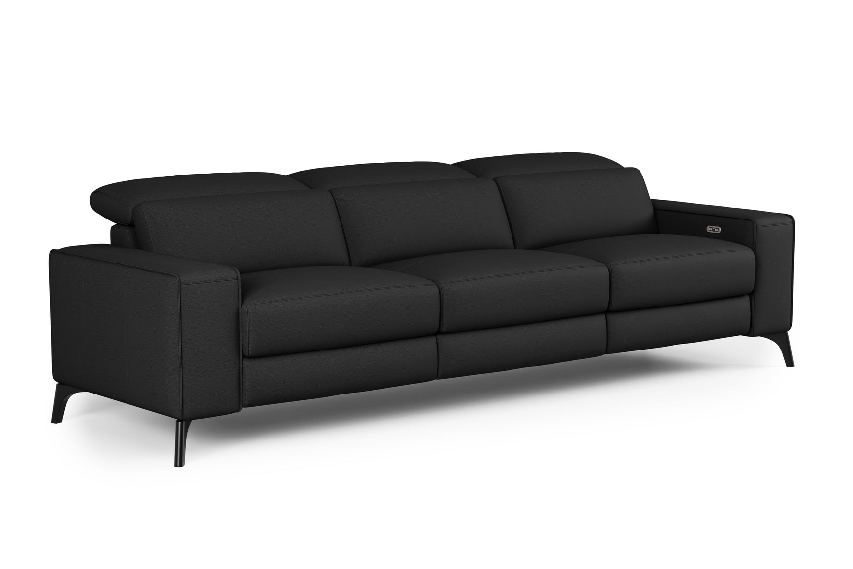 Esther Leather Dual Recliner Lounge