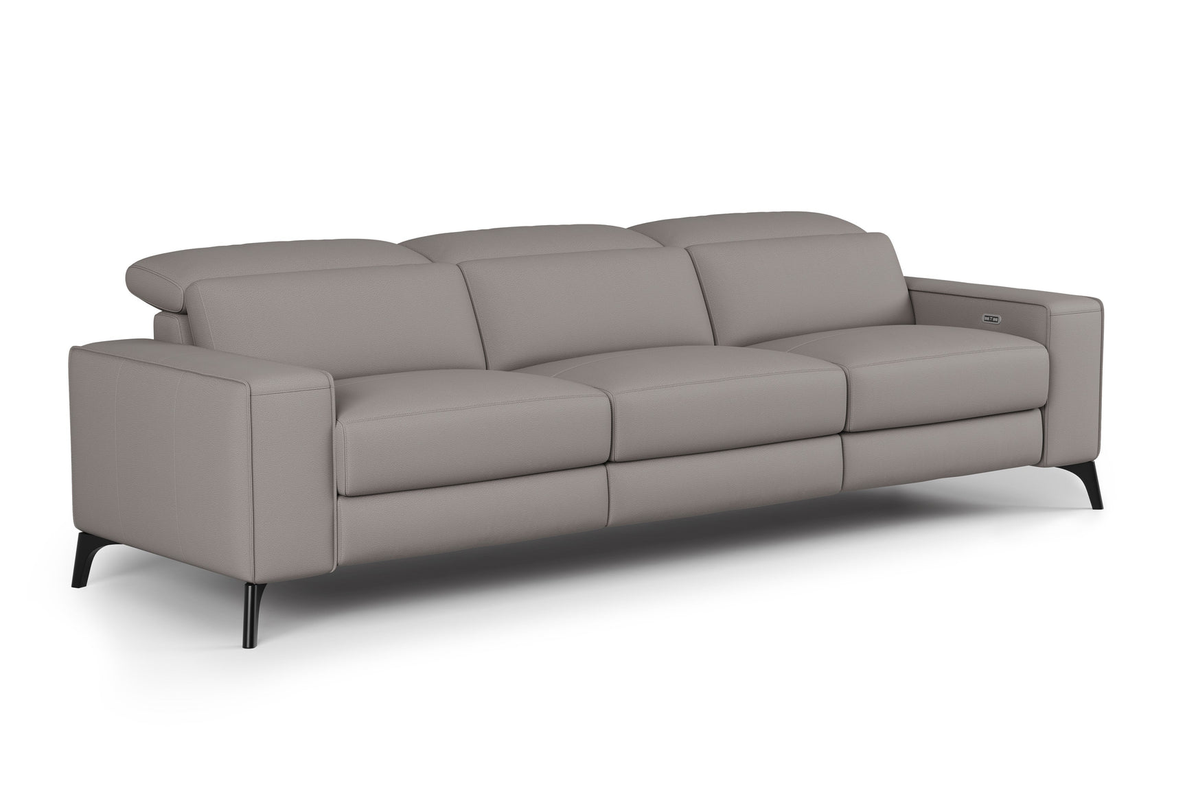 Esther Leather Dual Recliner Lounge