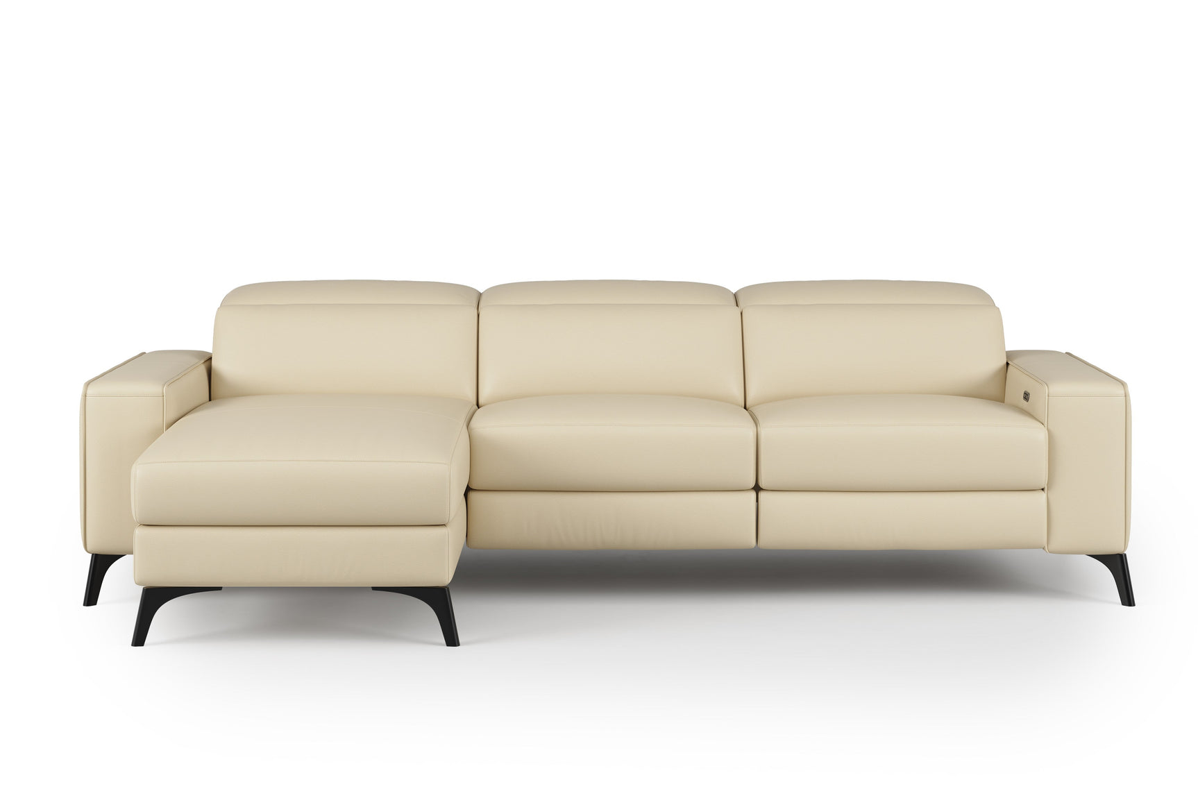 Esther Leather Recliner Sectional Lounge