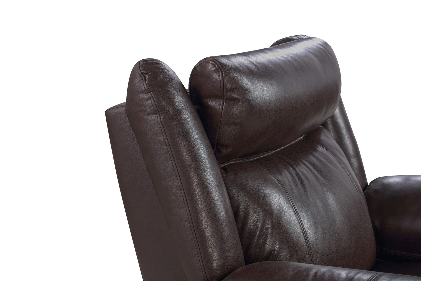 Charlie Leather Recliner Lounge with Console