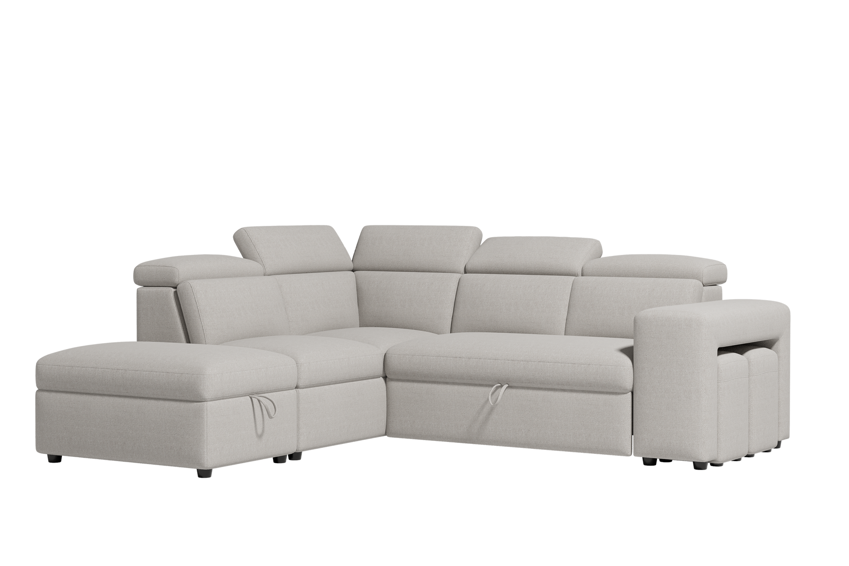 Finn Fabric Sectional Lounge Bed