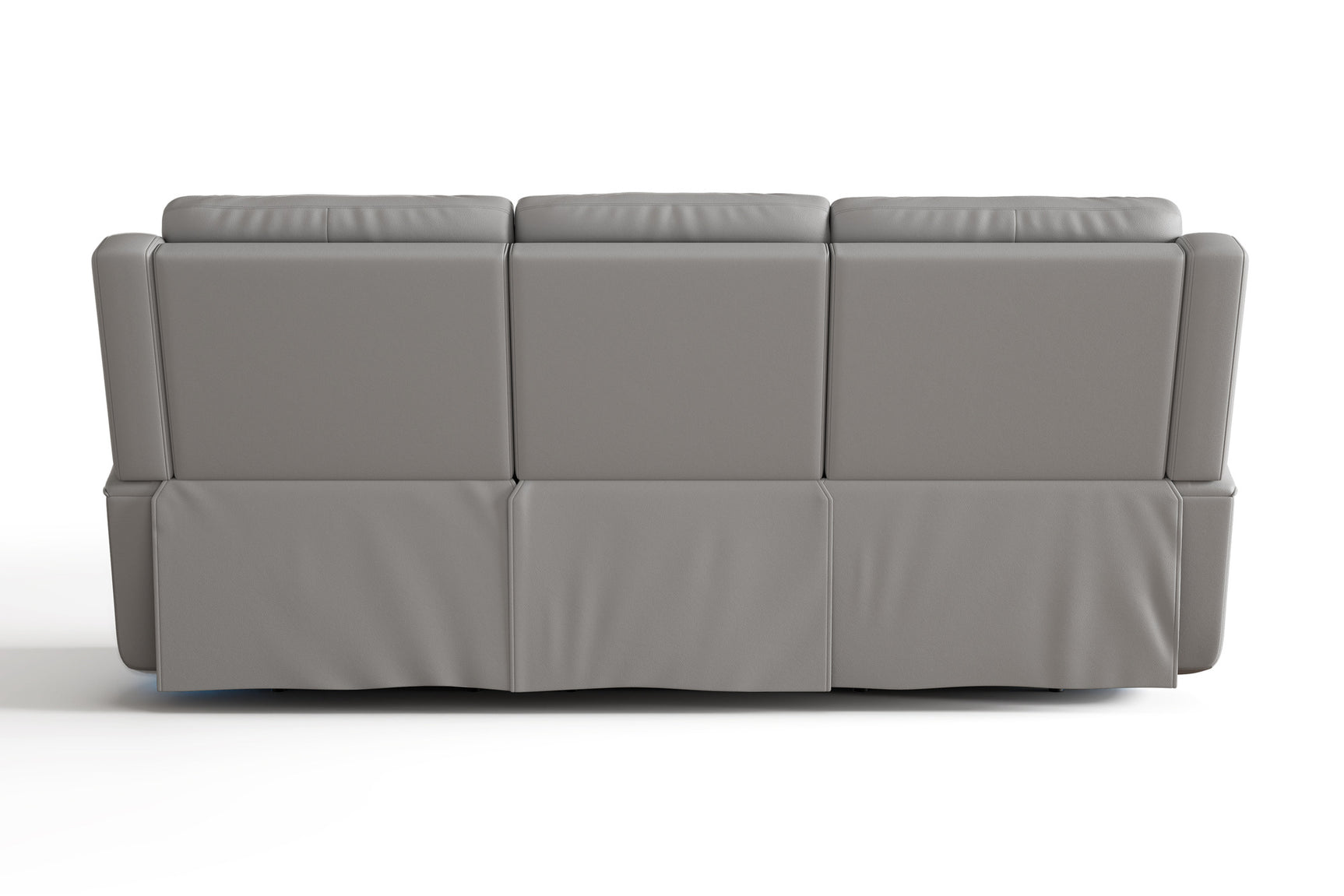 Harbour Immersive Audio Leather Dual Recliner Lounge with Heat & Massage