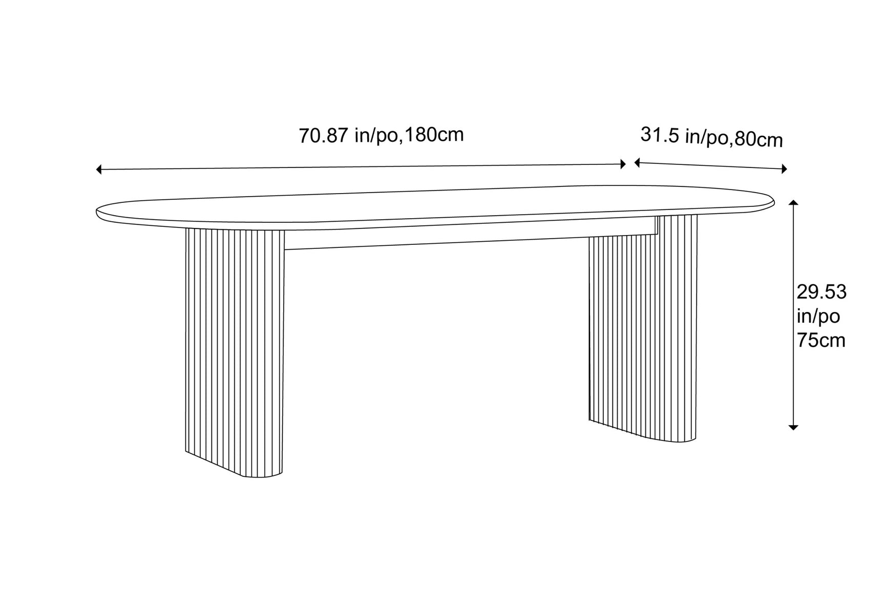 Ignatius Wood Dining Table