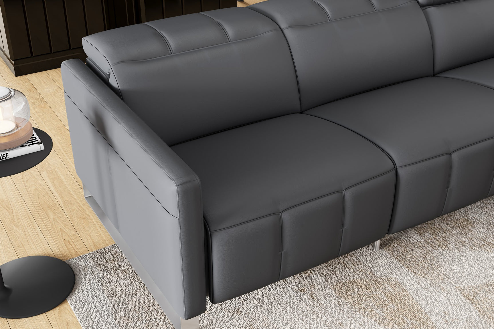 Isla Leather Recliner Lounge