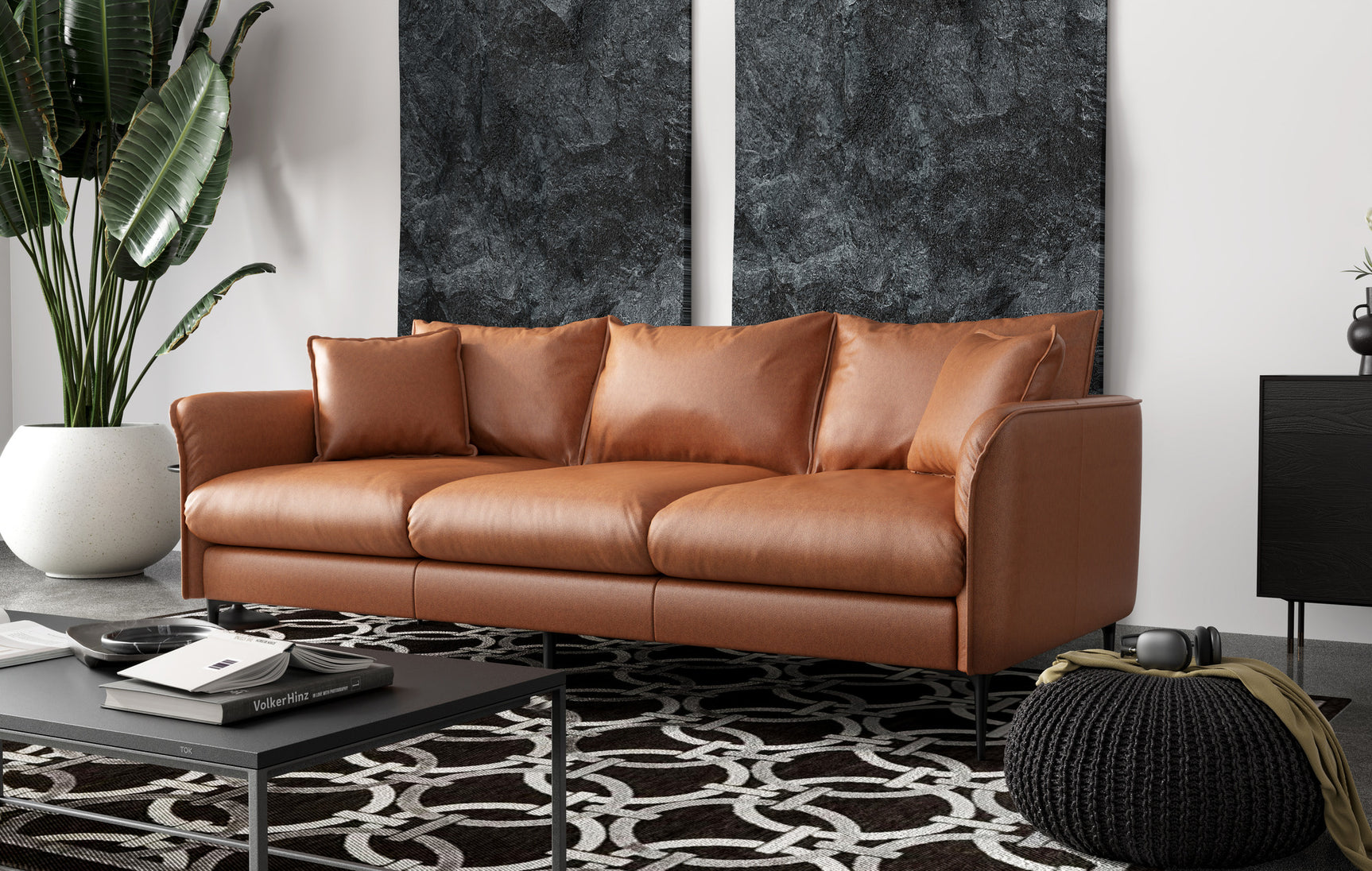 Jasper Leather Lounge