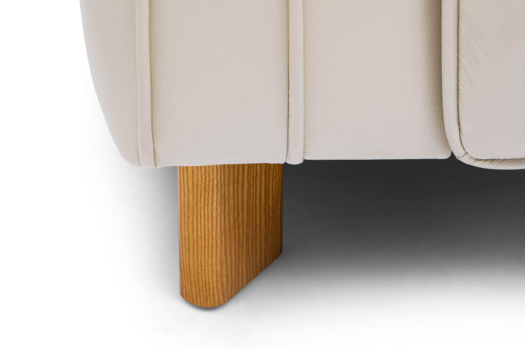 Lesley Leather Dual Recliner Lounge with Console