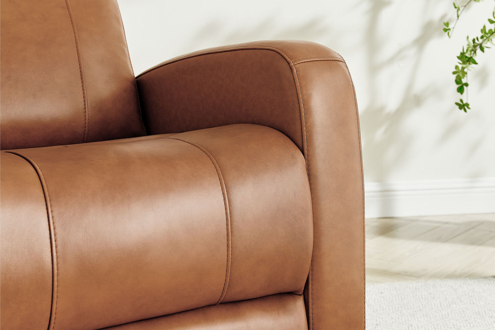 Dayna Leather Swivel Recliner Chair