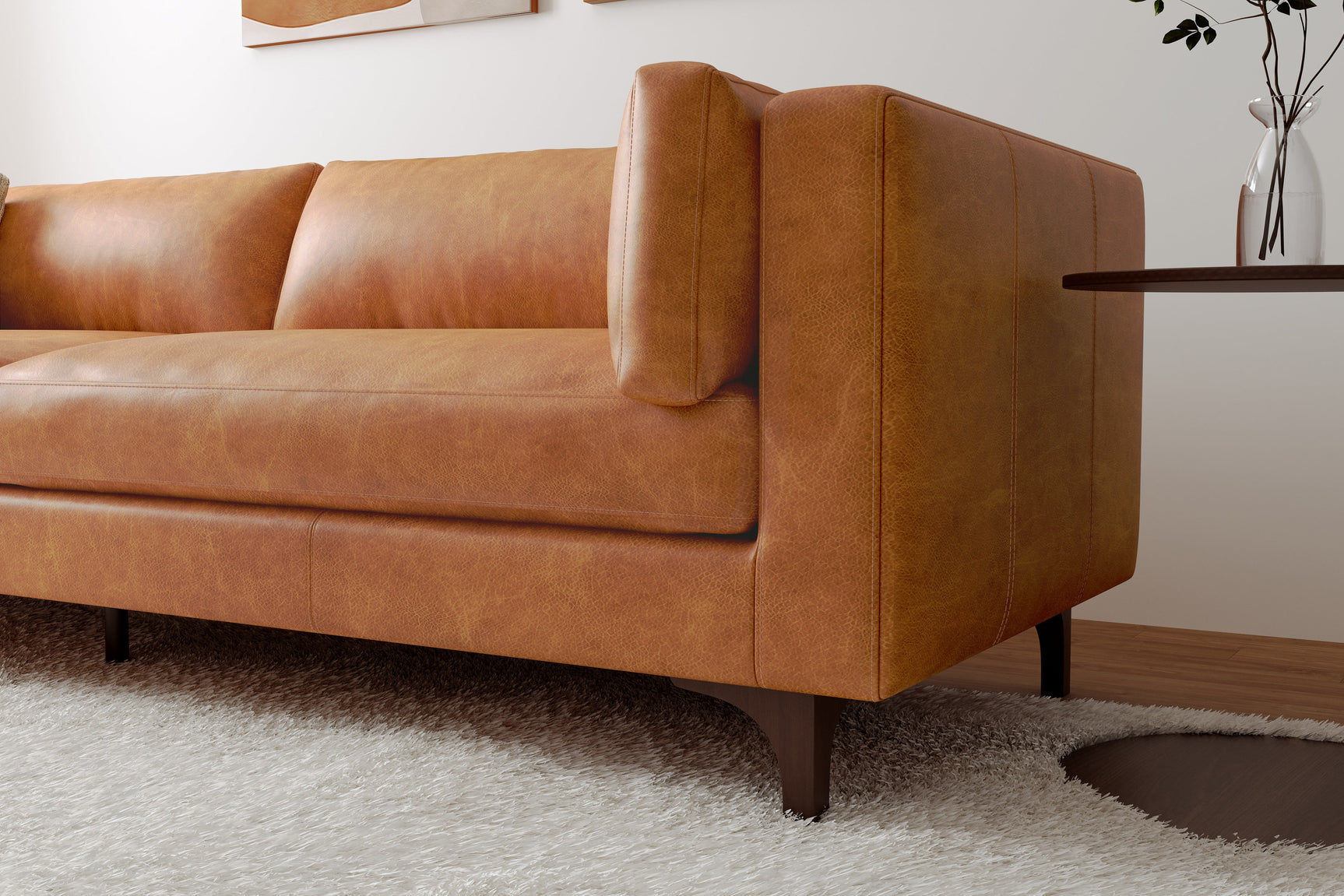 Mary Leather Lounge