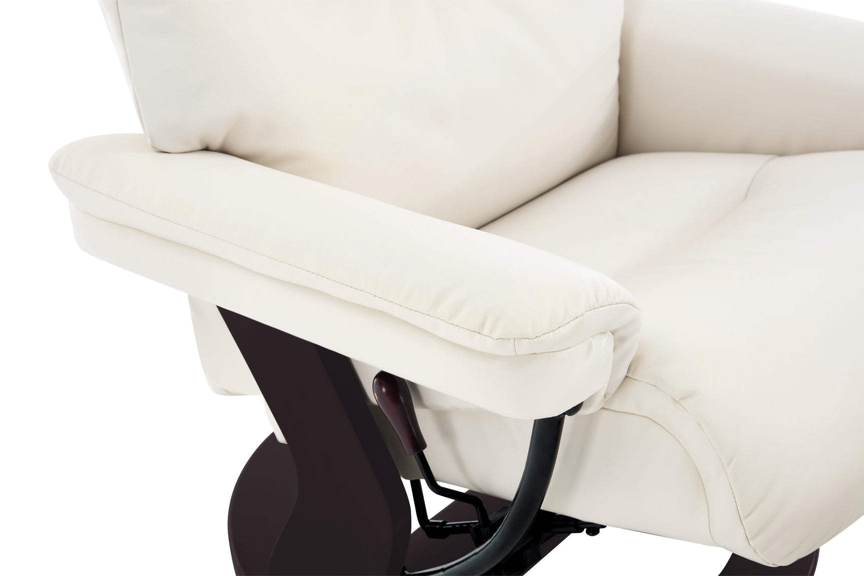 Massimo Leather Recliner with Ottoman