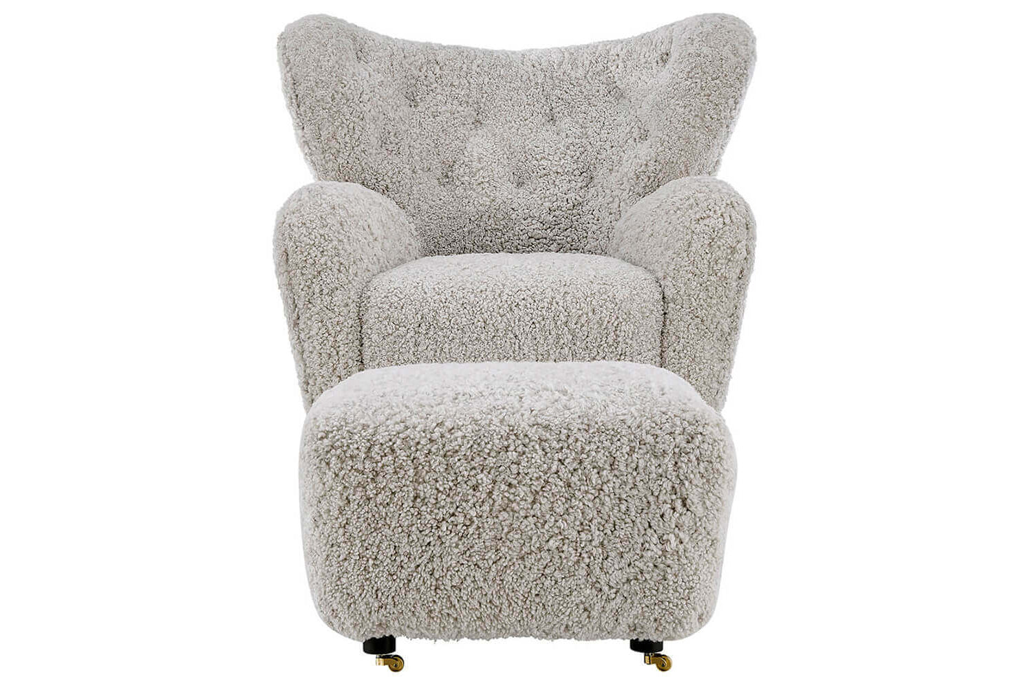 Misty Genuine Sheepskin Accent Chair