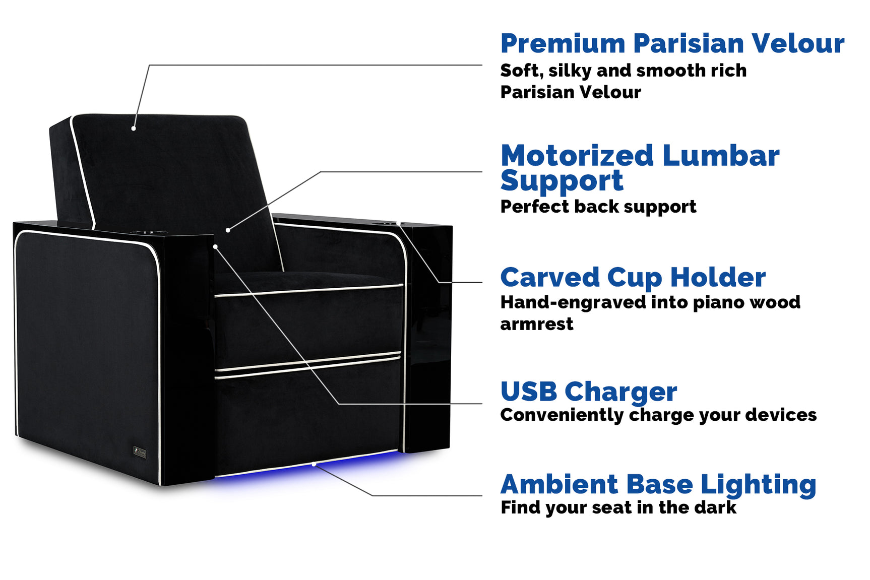 Naples Elegance Home Theater Lounge