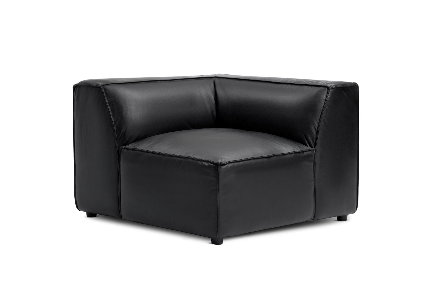 Nathan Leather Corner Lounge Module