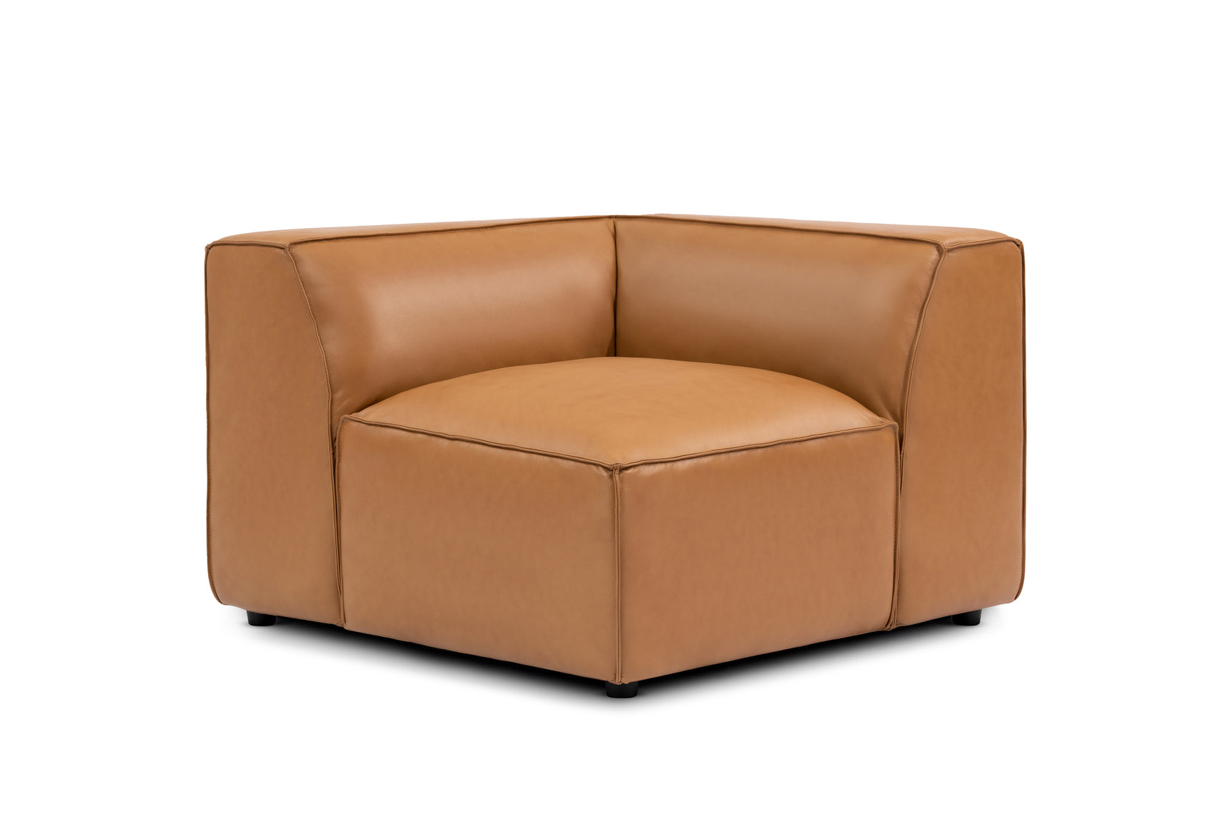 Nathan Leather Corner Lounge Module