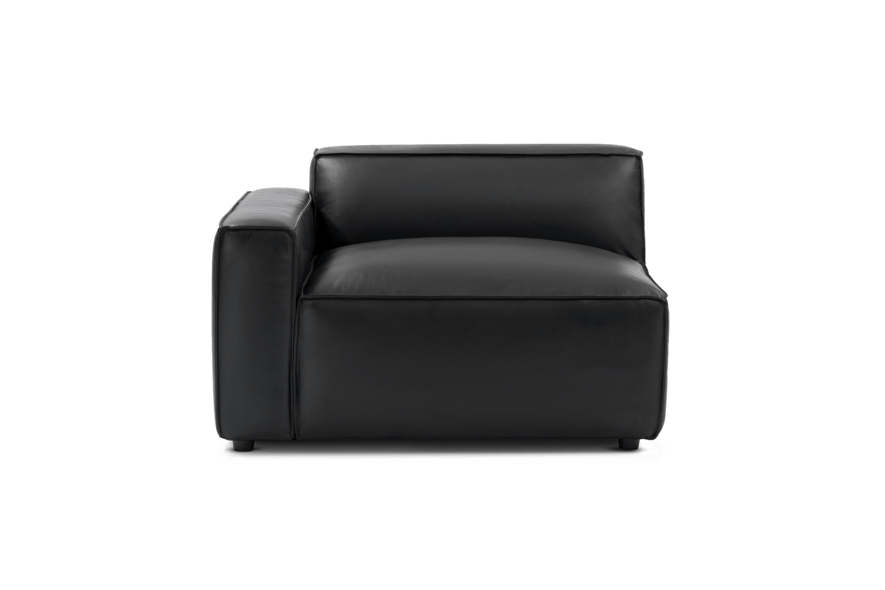 Nathan Leather Left Arm Lounge Module