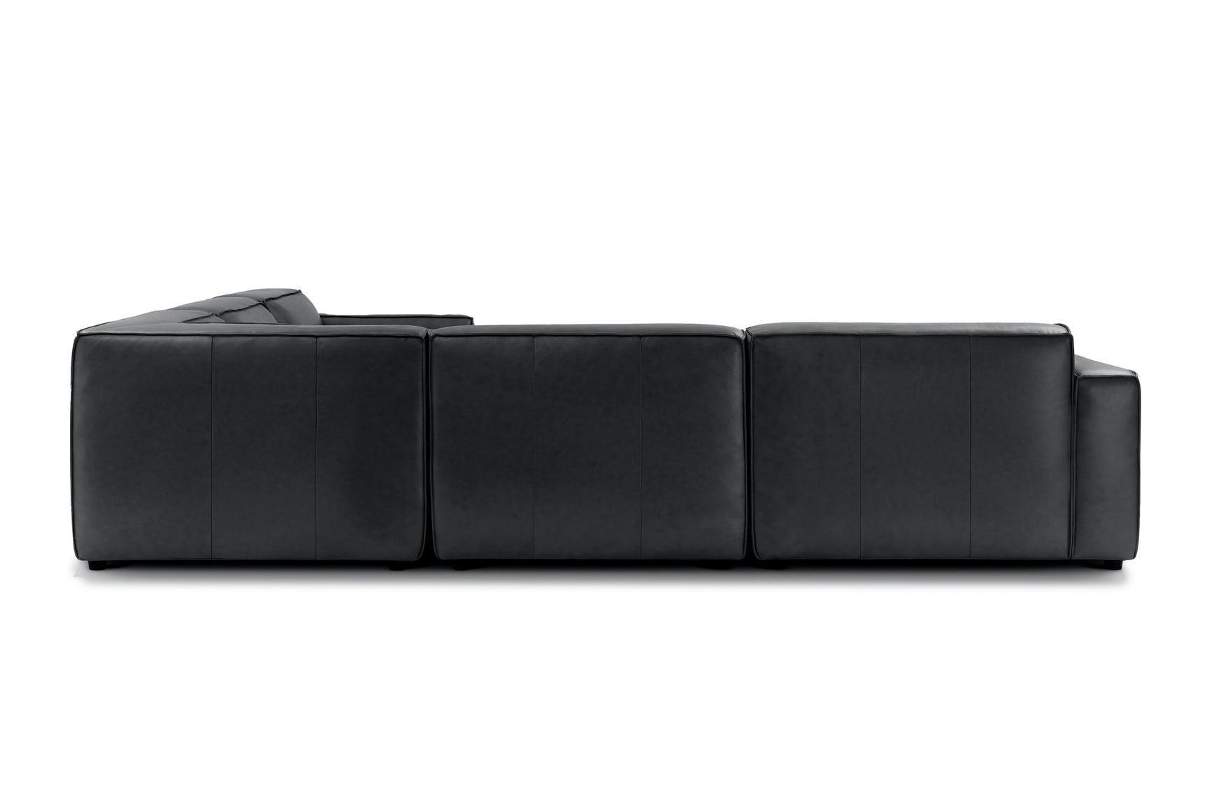 Nathan Leather Modular Corner Sectional Lounge