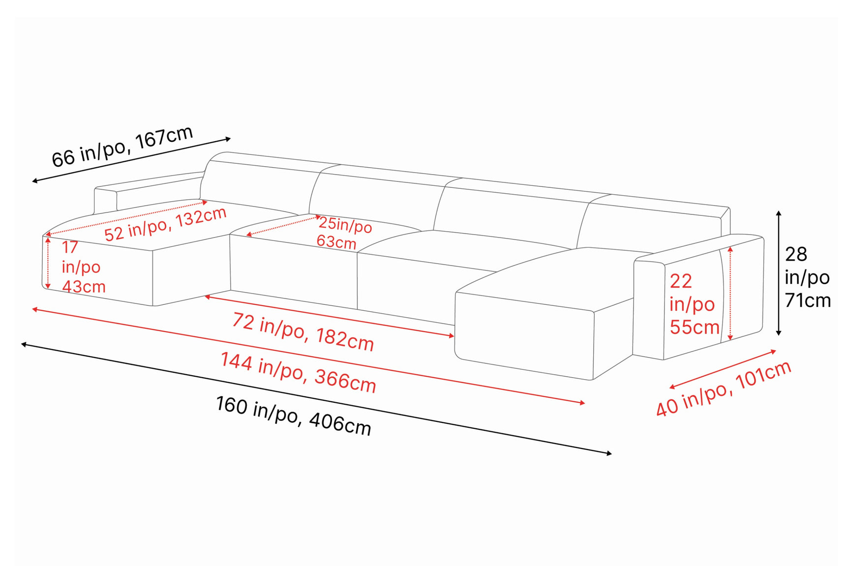Nathan Leather Modular Sectional Lounge