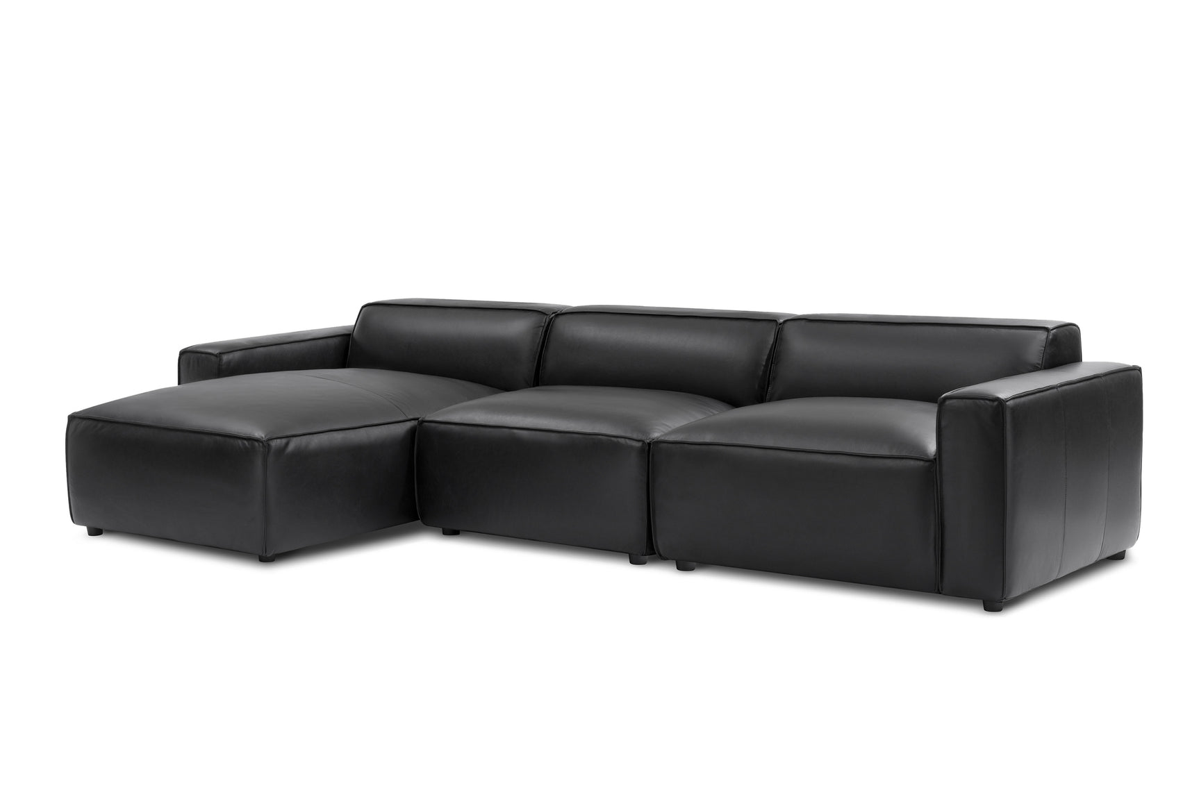 Nathan Leather Modular Sectional Lounge