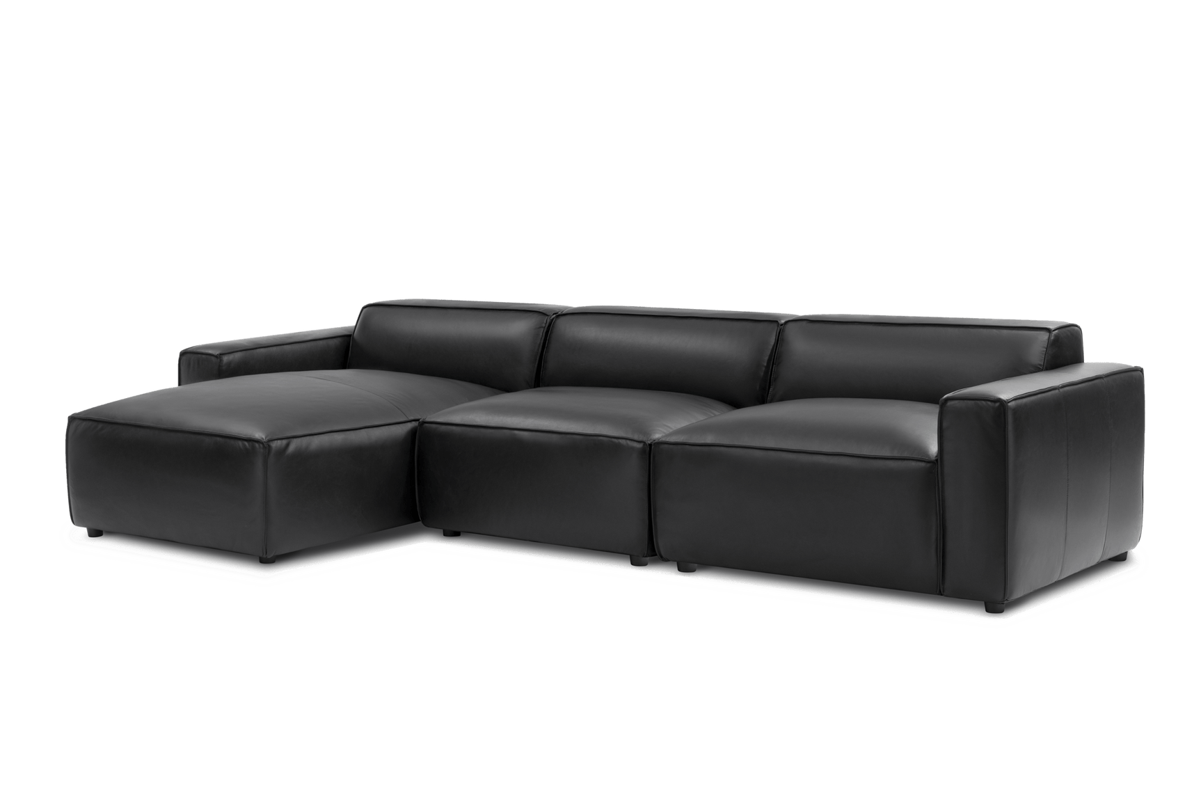 Nathan Leather Modular Sectional Lounge