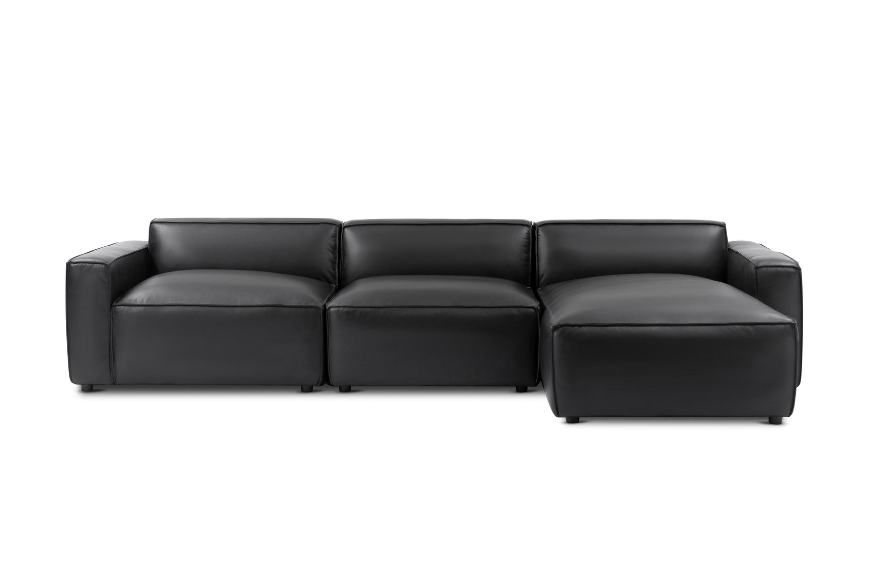Nathan Leather Modular Sectional Lounge