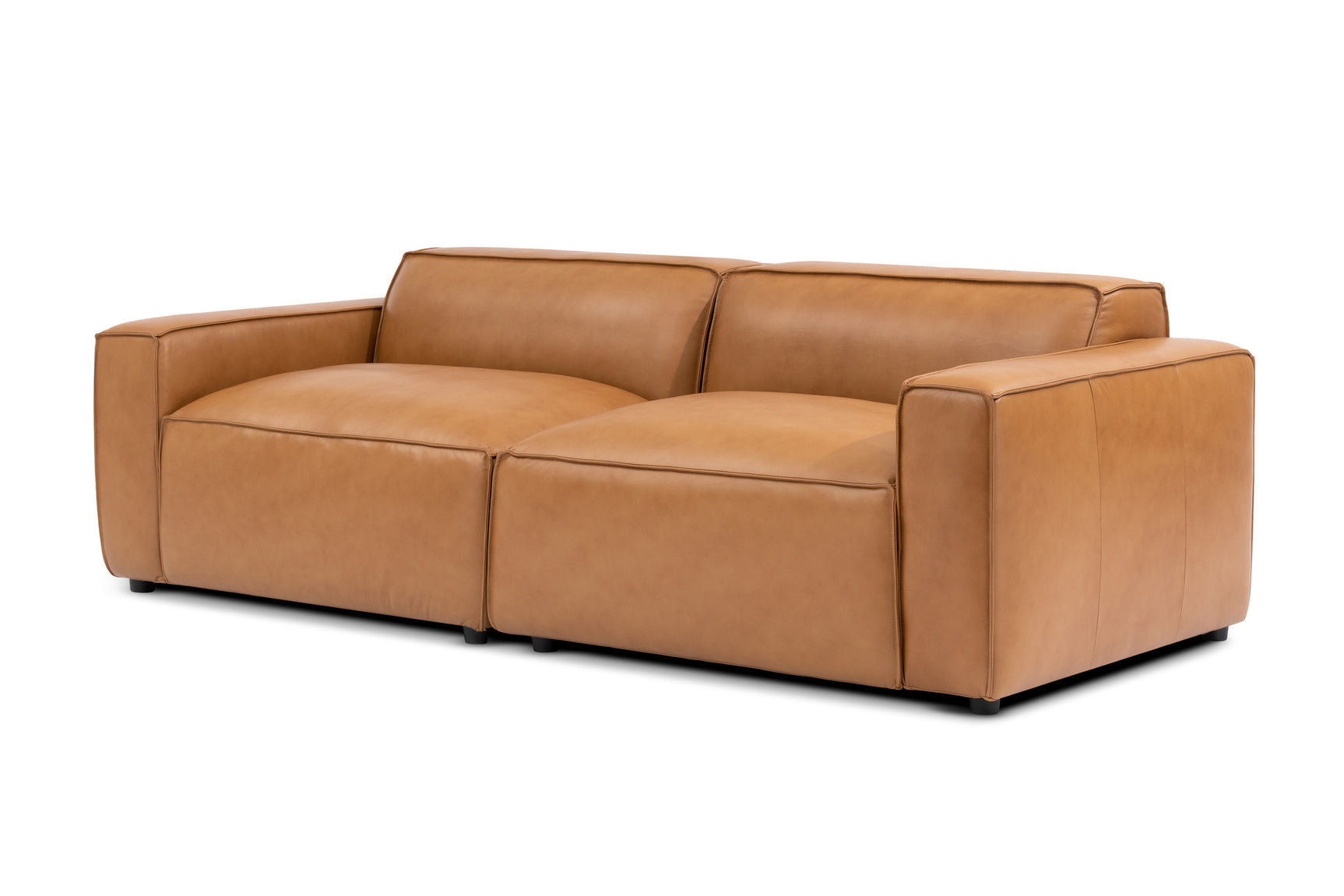 Nathan Leather Modular Lounge