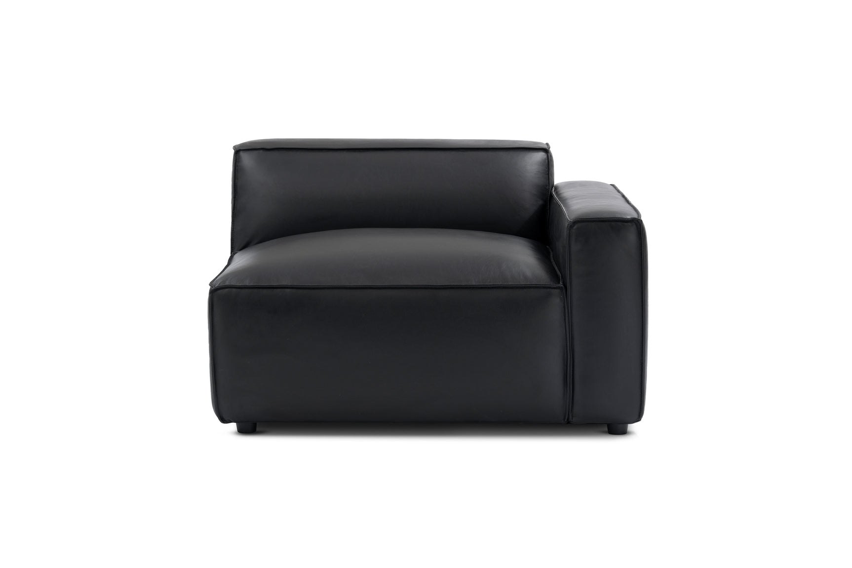 Nathan Leather Right Arm Lounge Module