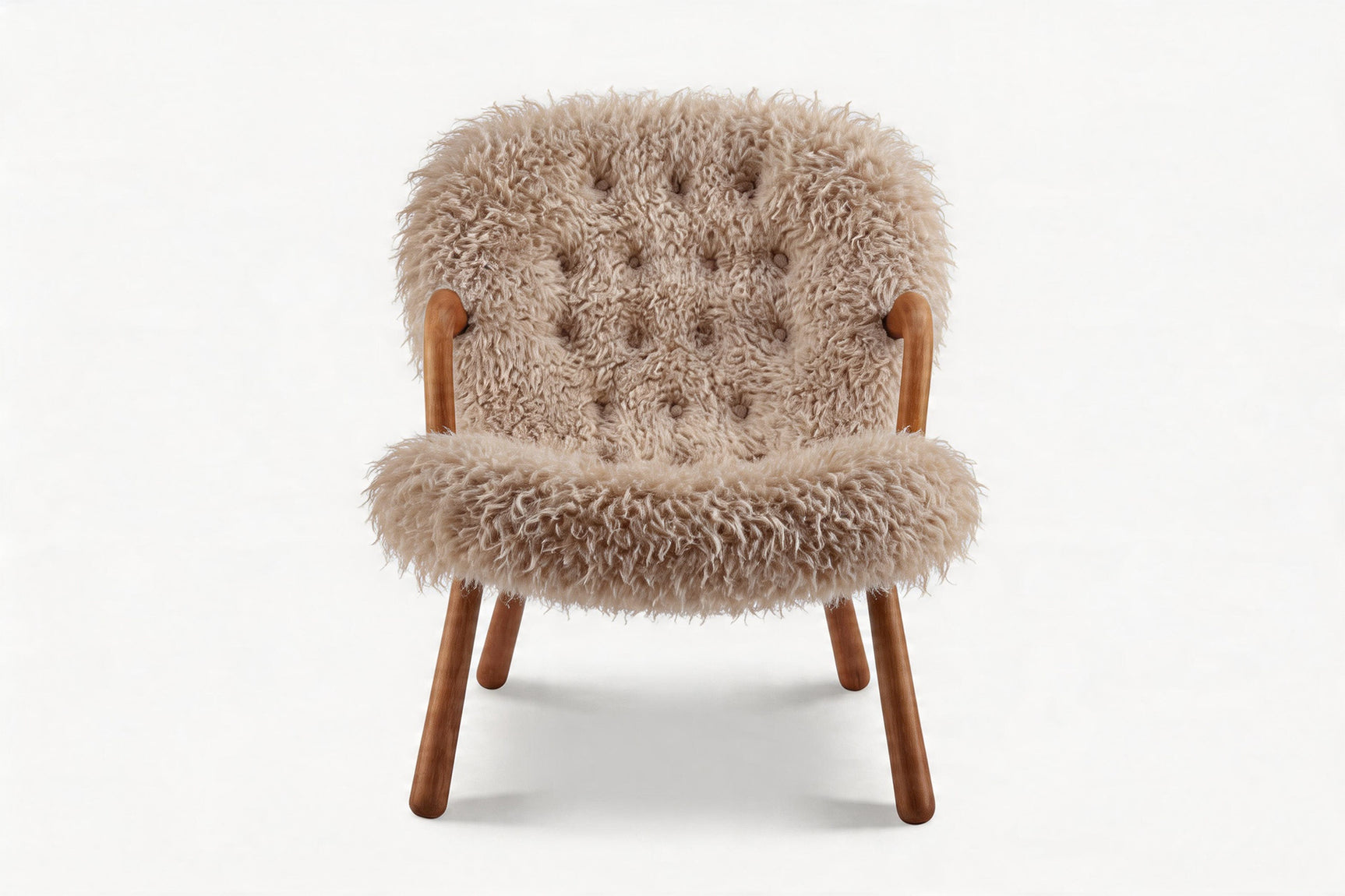 Nova Faux Sheepskin Accent Chair