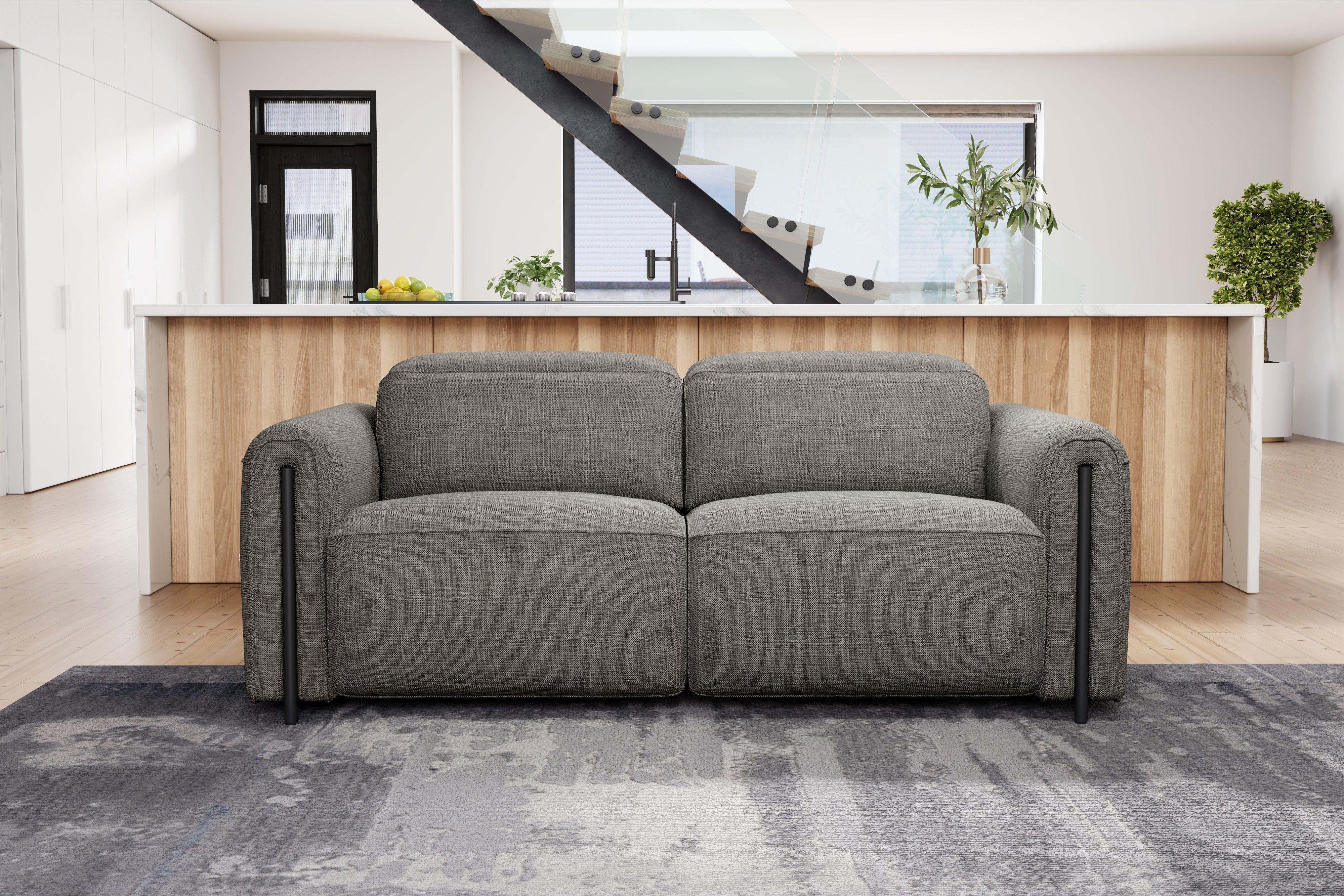 Octavia Fabric Dual Reclining Cloud Lounge