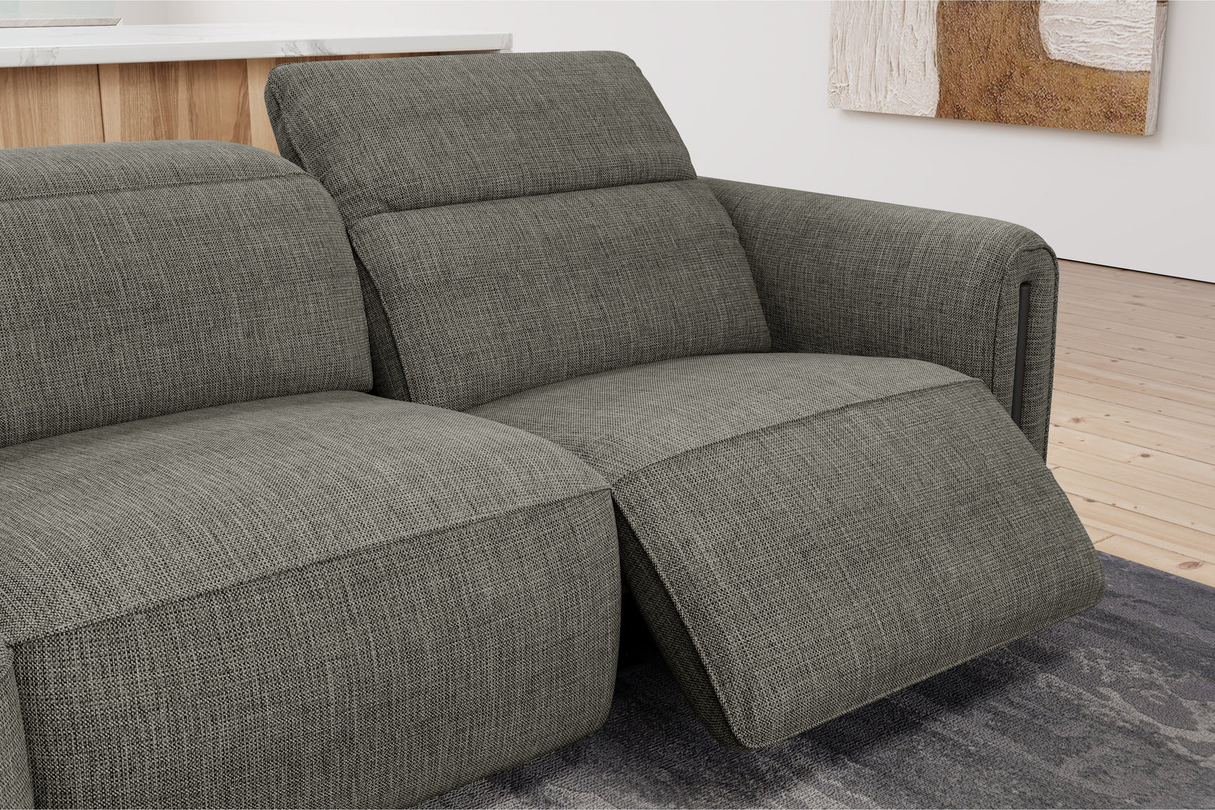 Octavia Fabric Dual Reclining Cloud Lounge