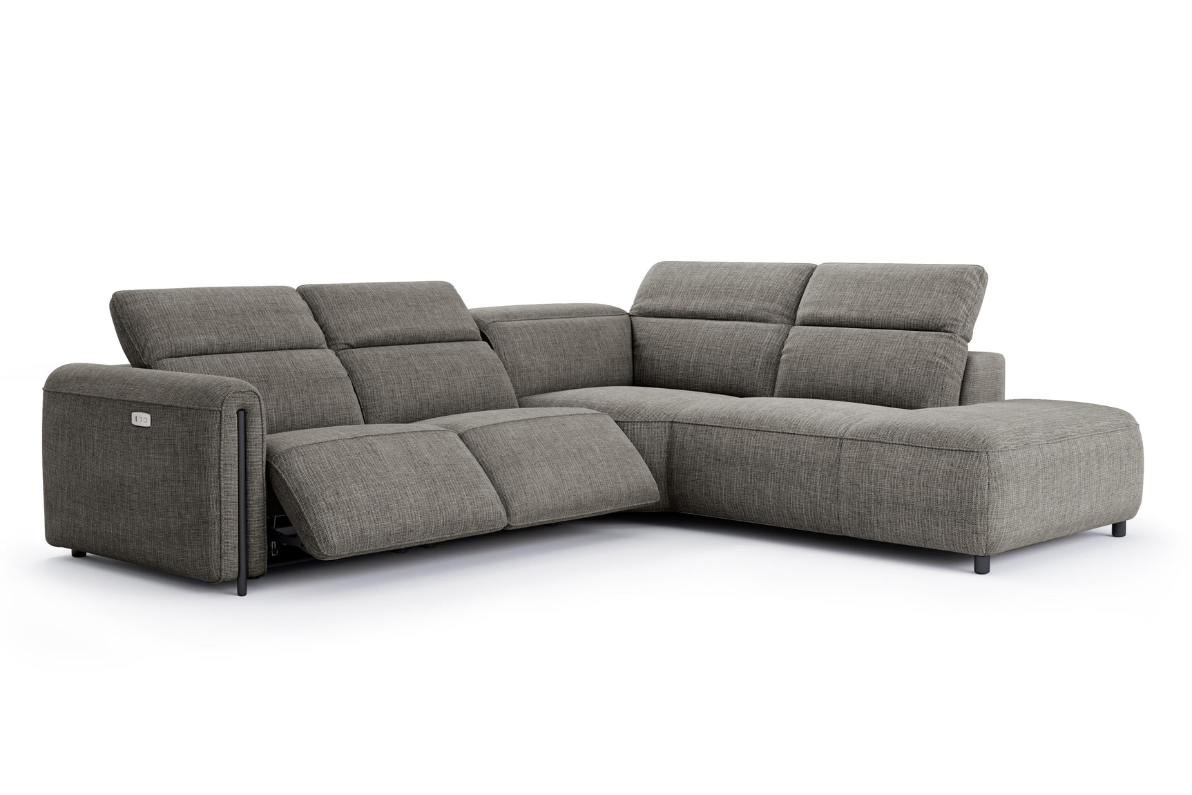 Octavia Fabric Reclining Corner Sectional Cloud Lounge
