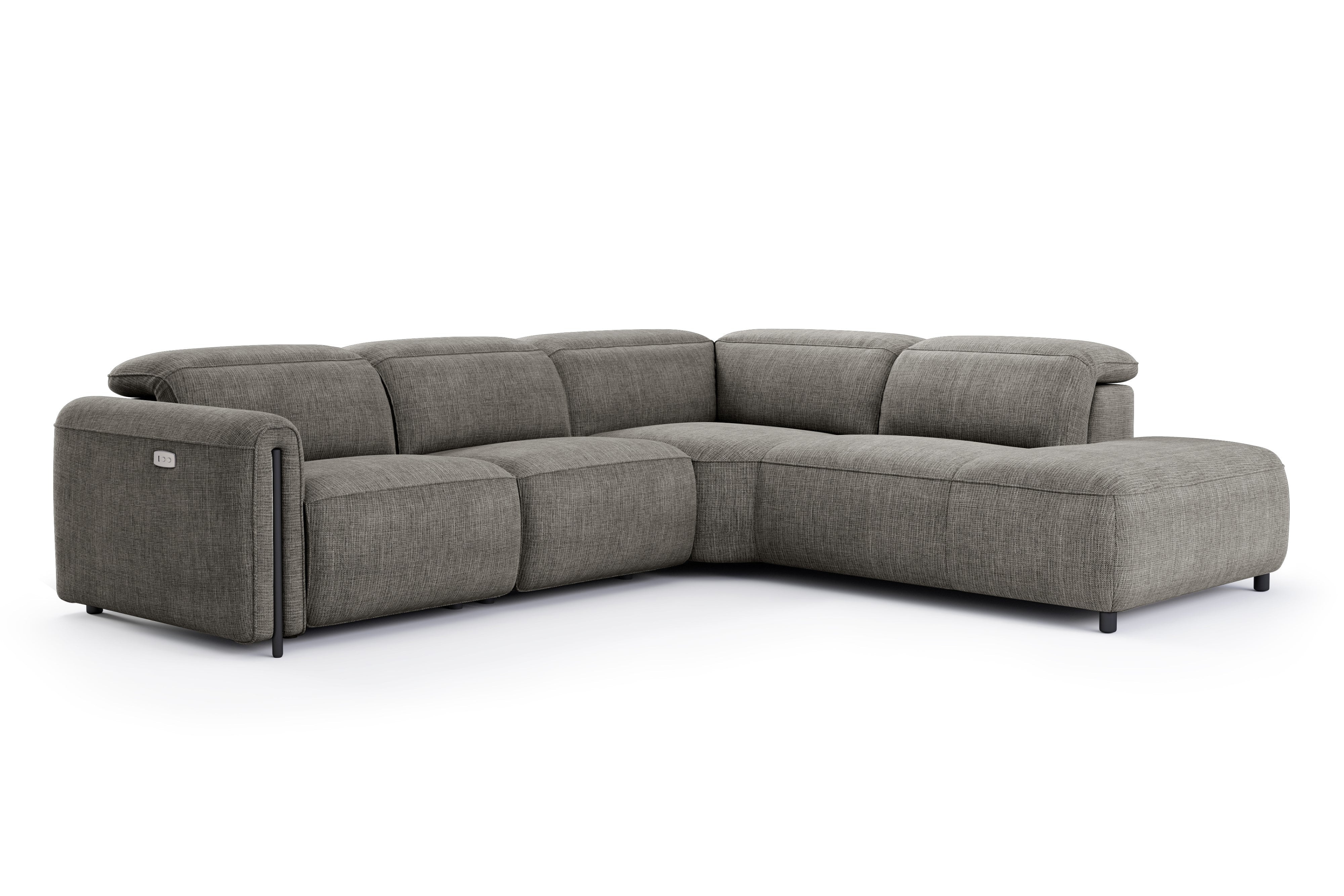 Octavia Fabric Reclining Corner Sectional Cloud Lounge