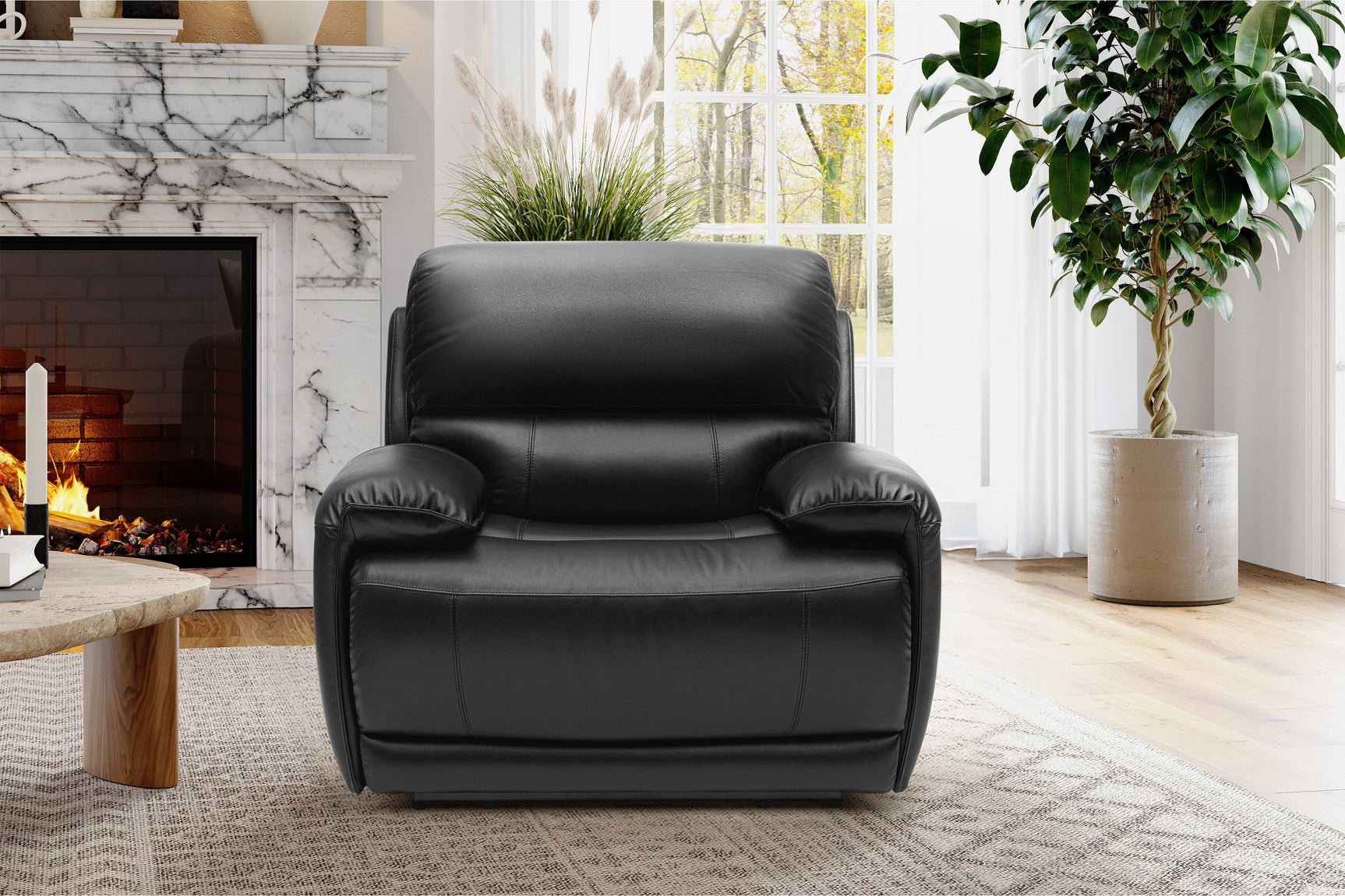Oliver Leather Recliner Chair