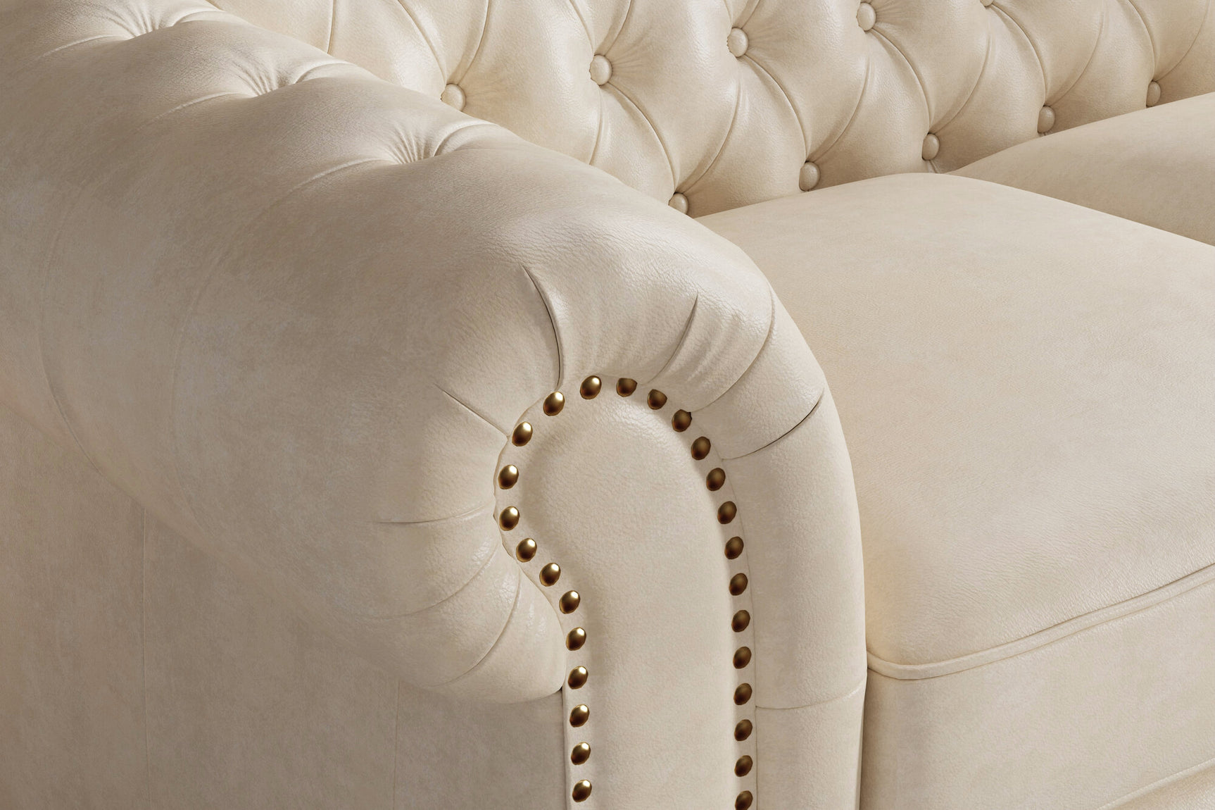 Parma Leather Chesterfield Lounge