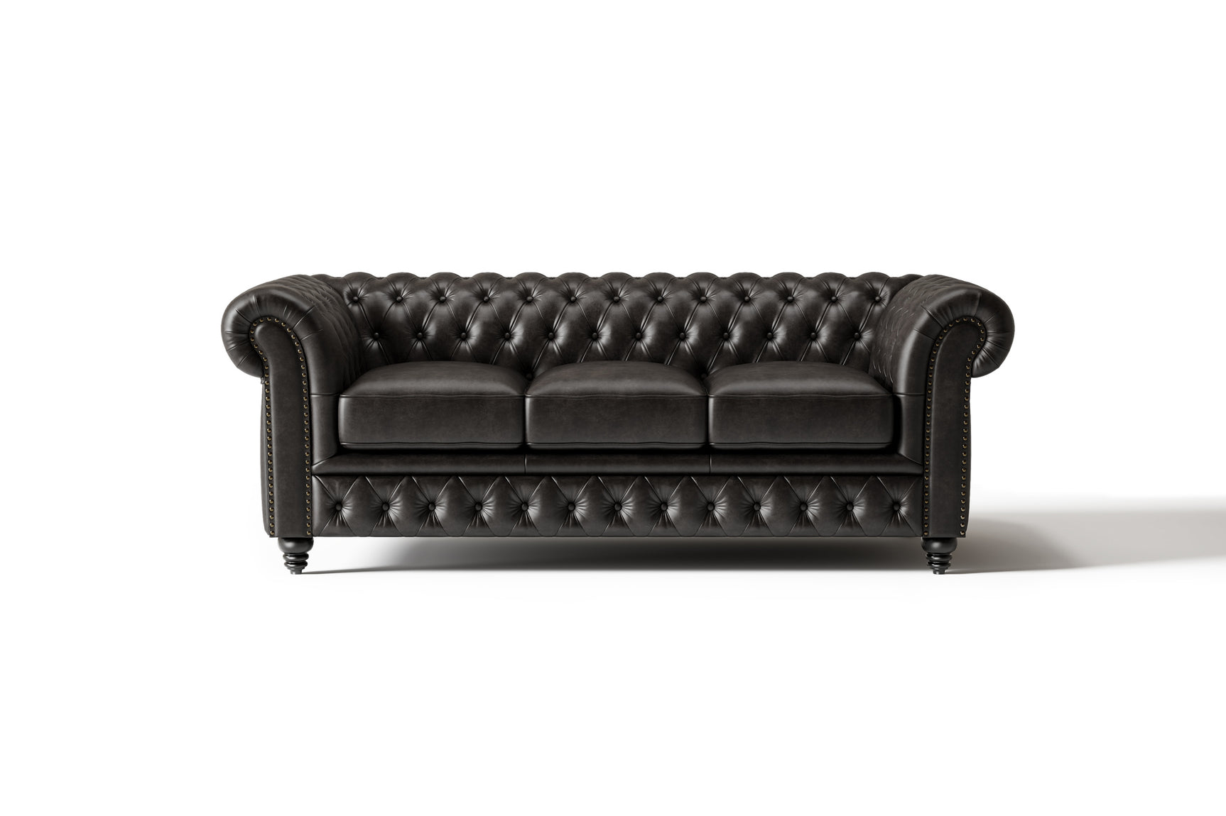 Parma Leather Chesterfield Lounge