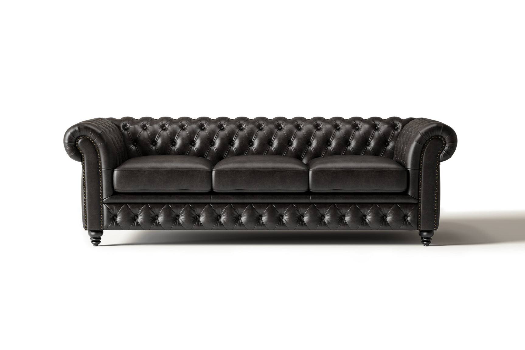 Parma Leather Chesterfield Lounge